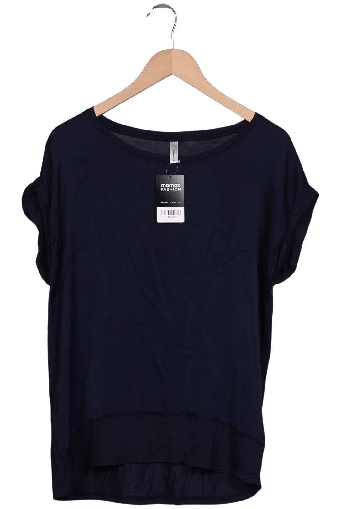 

soyaconcept Damen T-Shirt, marineblau, Gr. 42