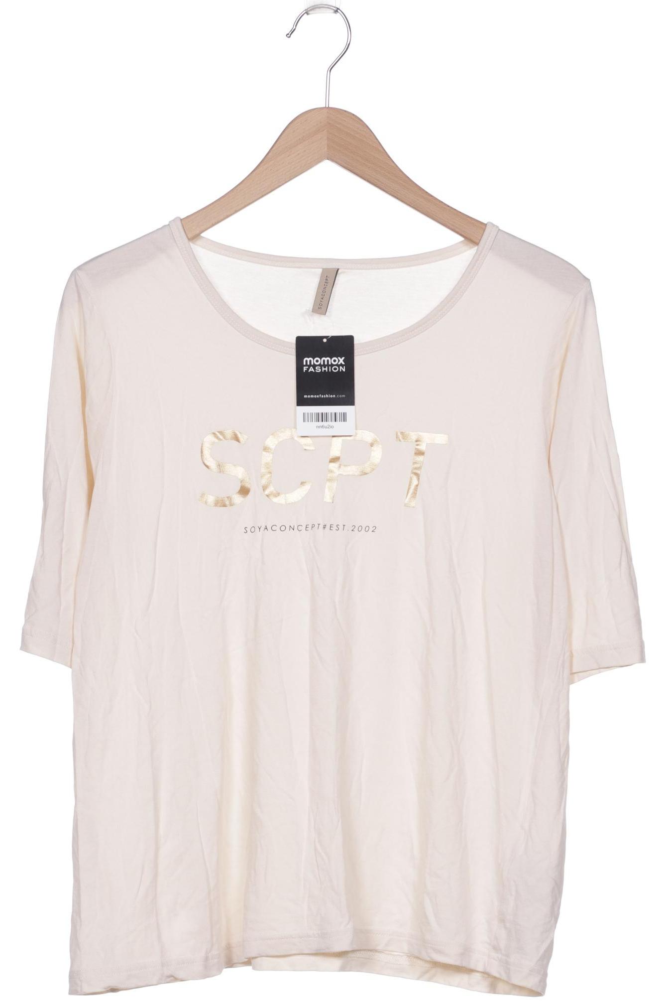 

soyaconcept Damen T-Shirt, cremeweiß