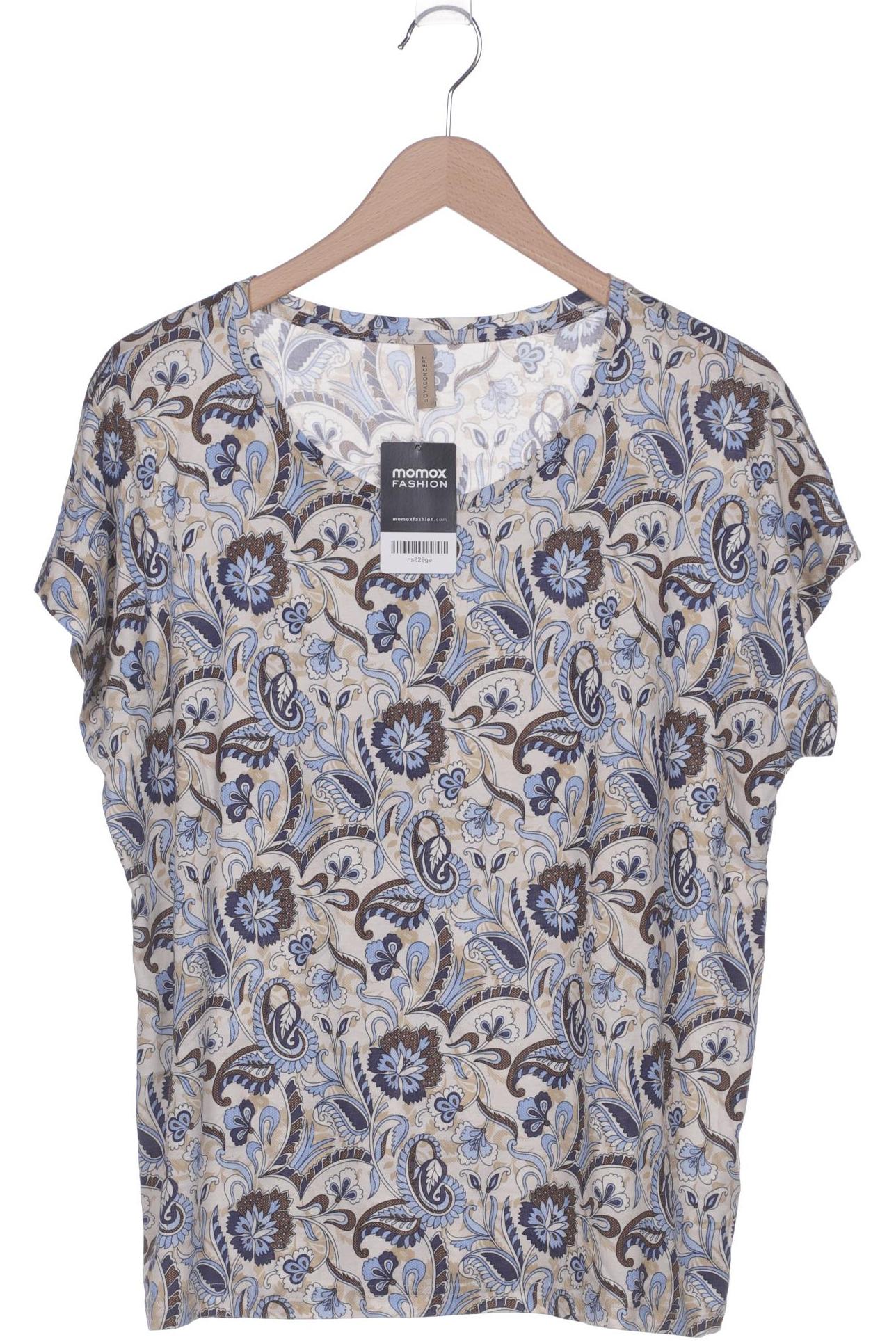 

soyaconcept Damen T-Shirt, beige, Gr. 44