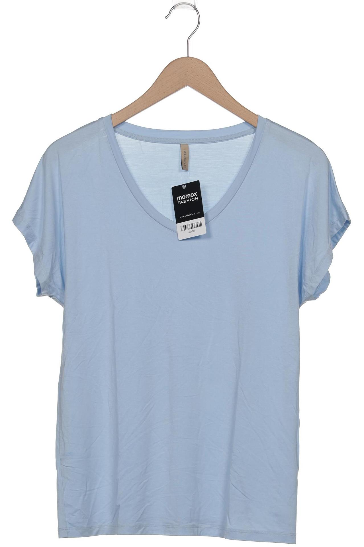 

soyaconcept Damen T-Shirt, hellblau, Gr. 36