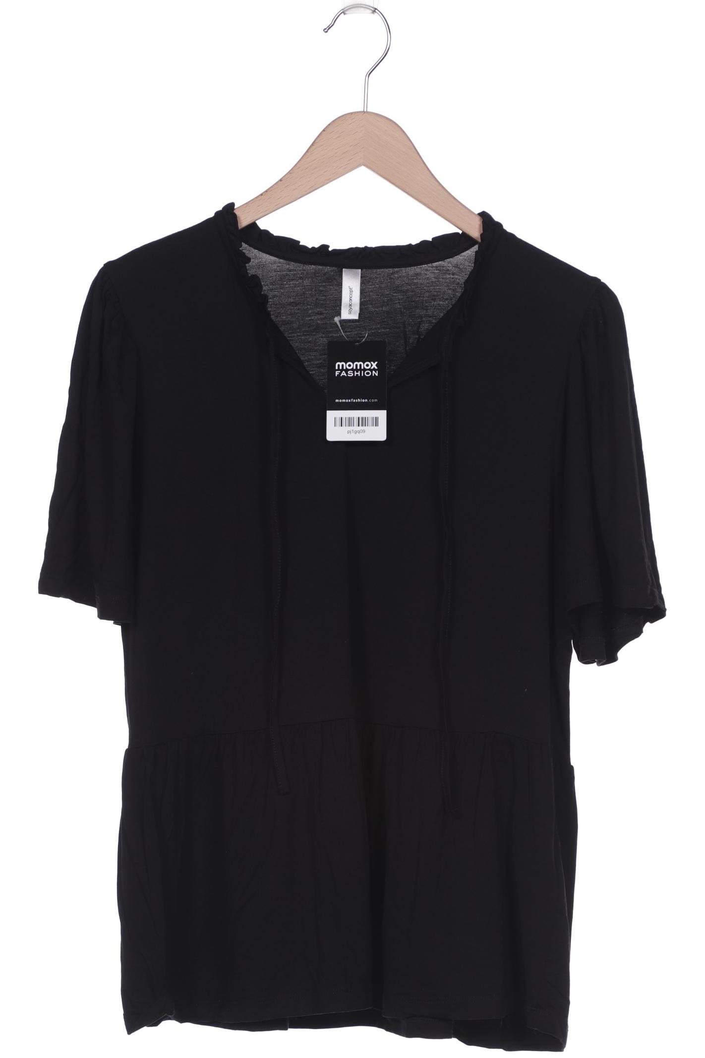 

soyaconcept Damen T-Shirt, schwarz