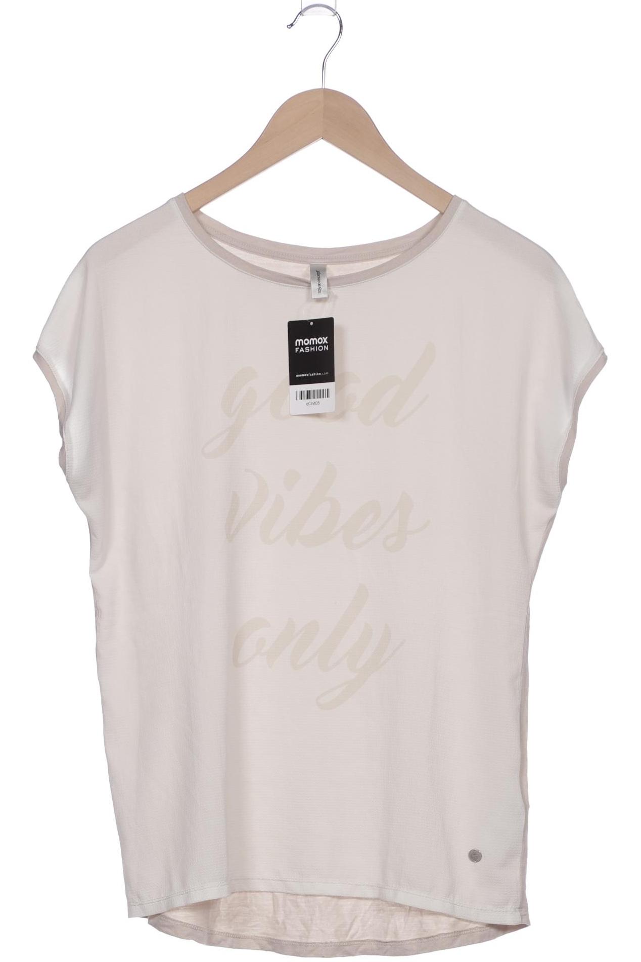 

soyaconcept Damen T-Shirt, cremeweiß, Gr. 38