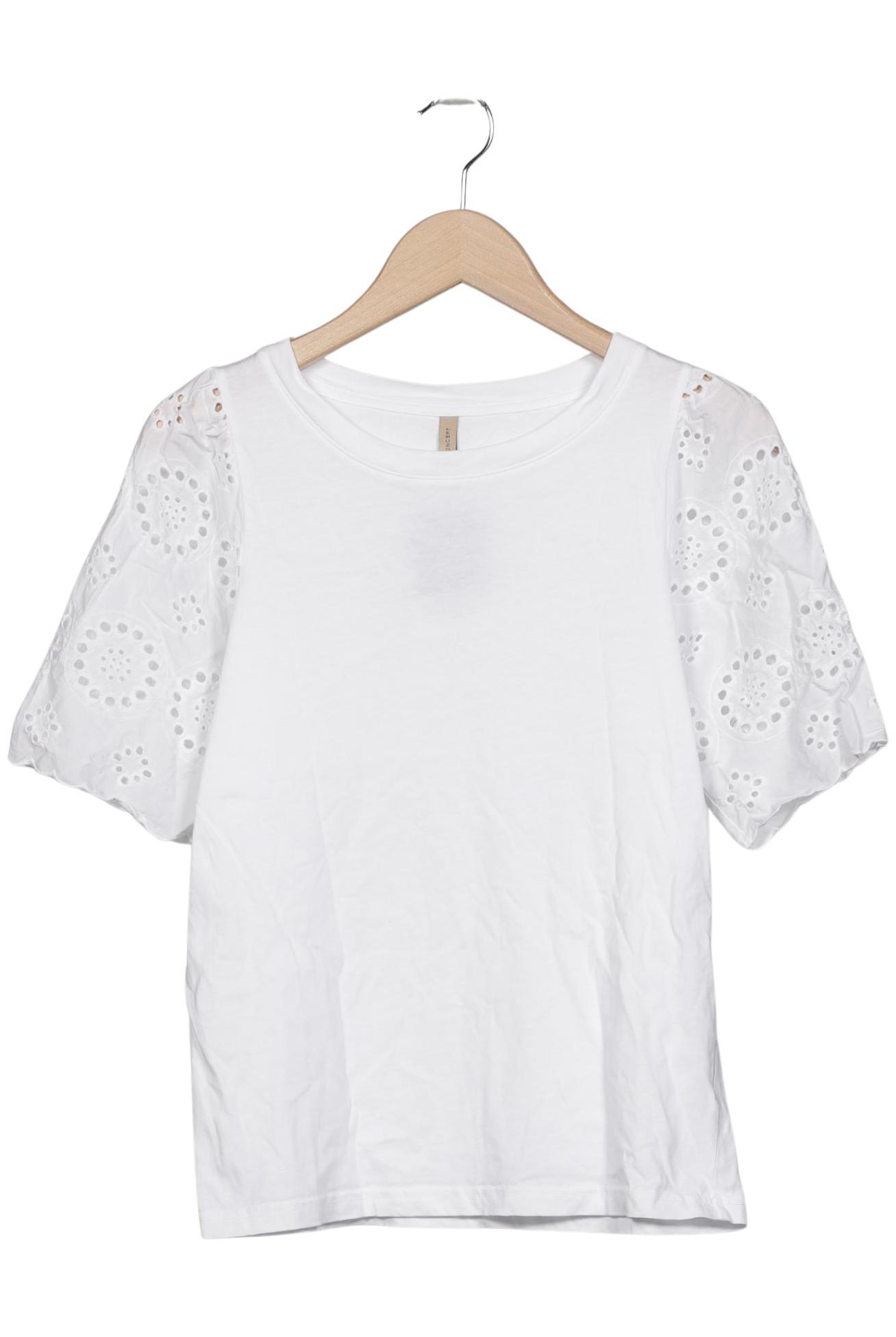 

soyaconcept Damen T-Shirt, weiß, Gr. 34