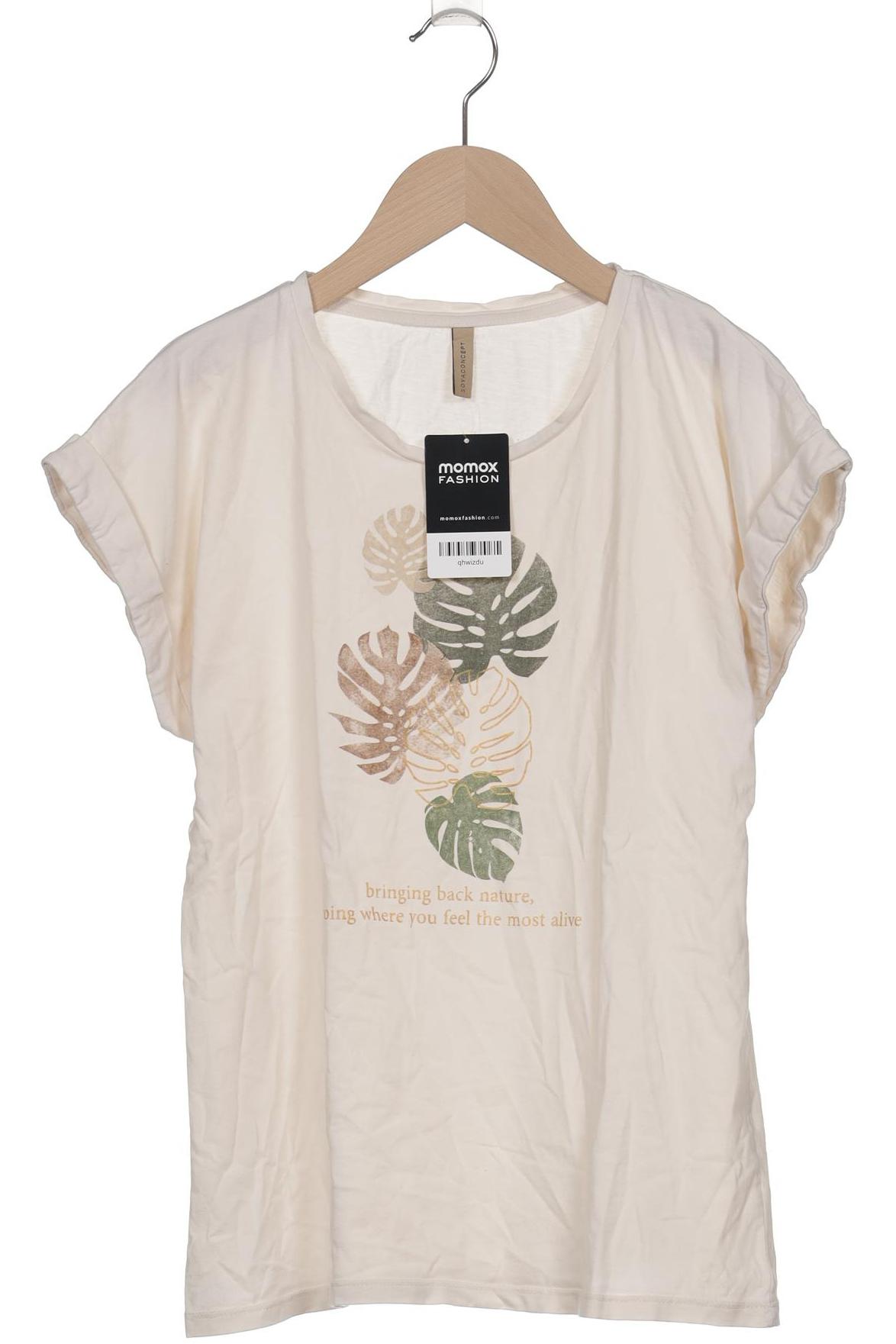 

soyaconcept Damen T-Shirt, cremeweiß, Gr. 36