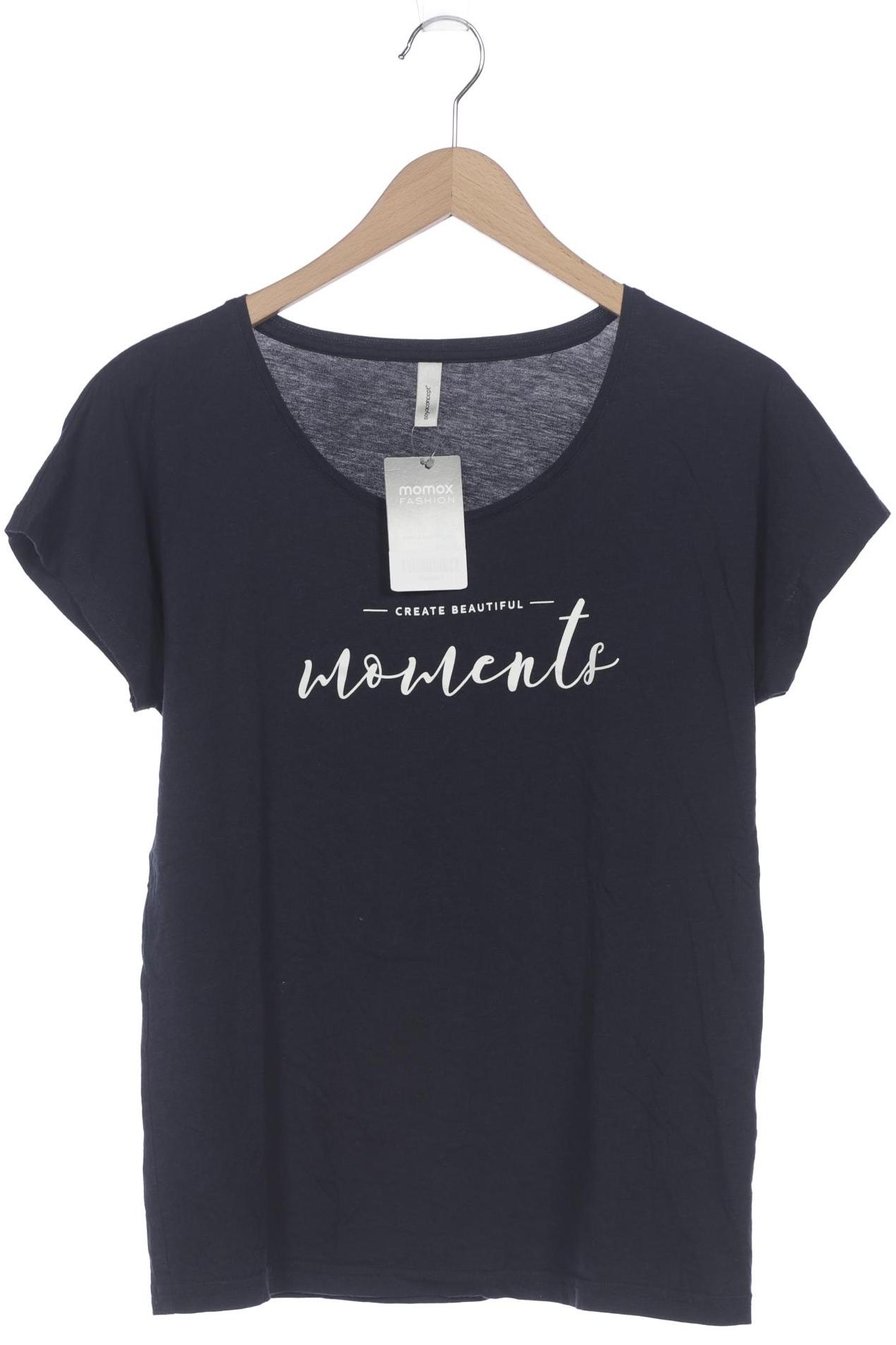 

soyaconcept Damen T-Shirt, marineblau, Gr. 38