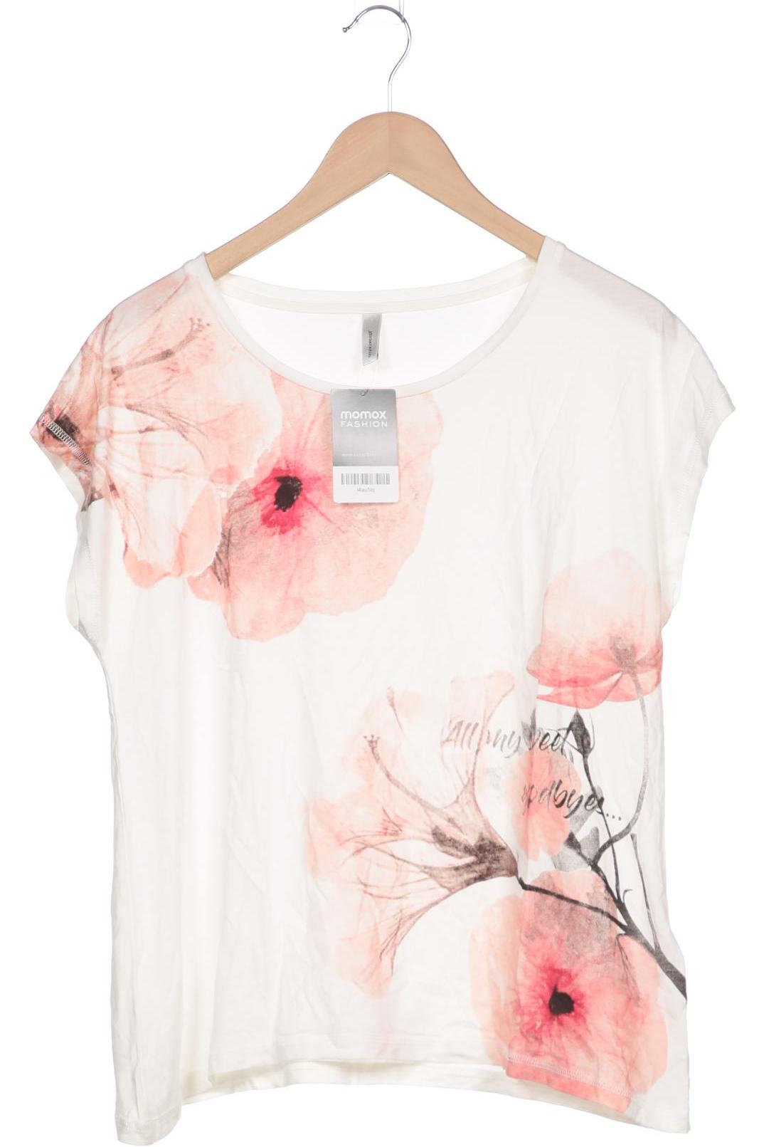 

soyaconcept Damen T-Shirt, weiß, Gr. 44