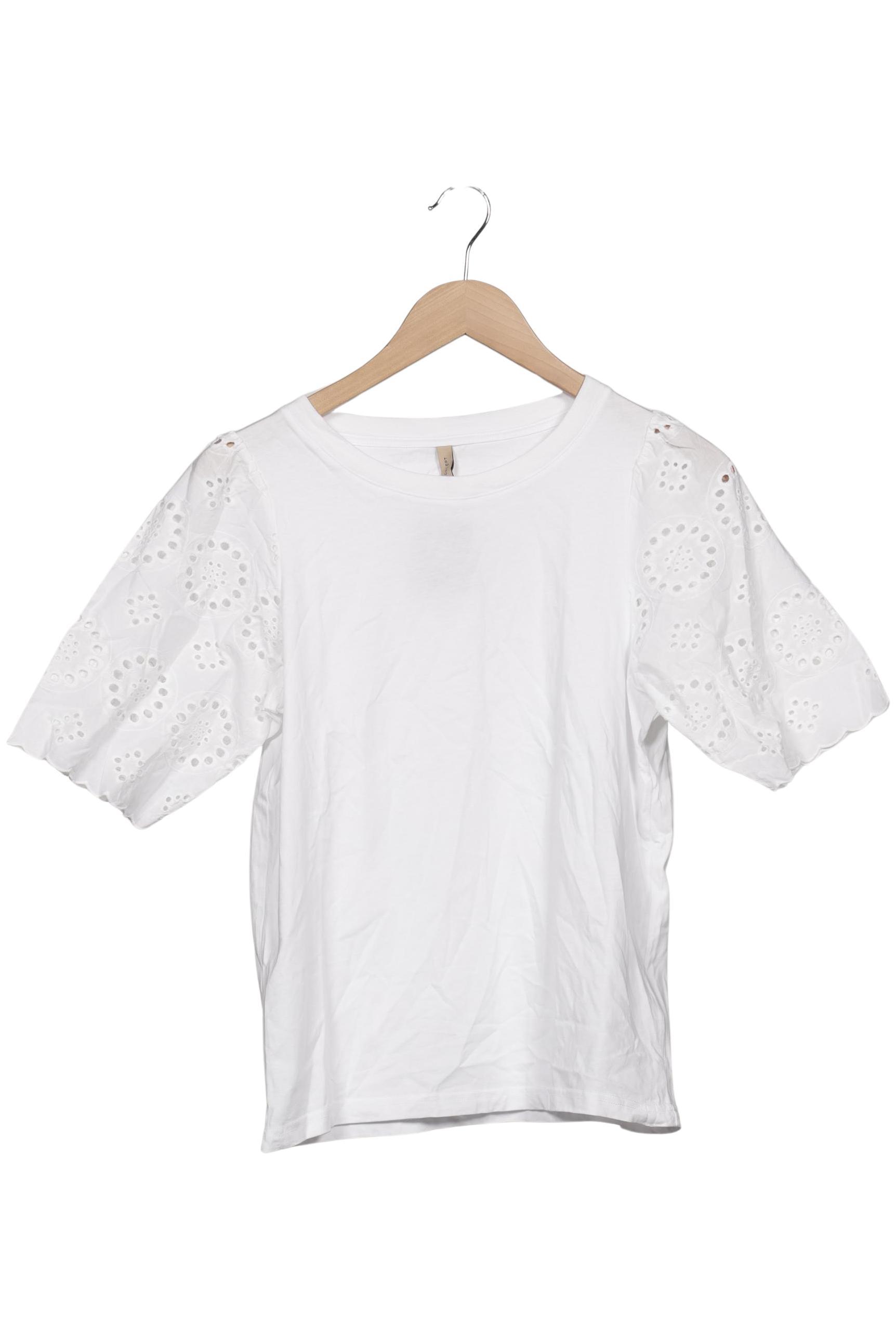 

soyaconcept Damen T-Shirt, weiß, Gr. 36
