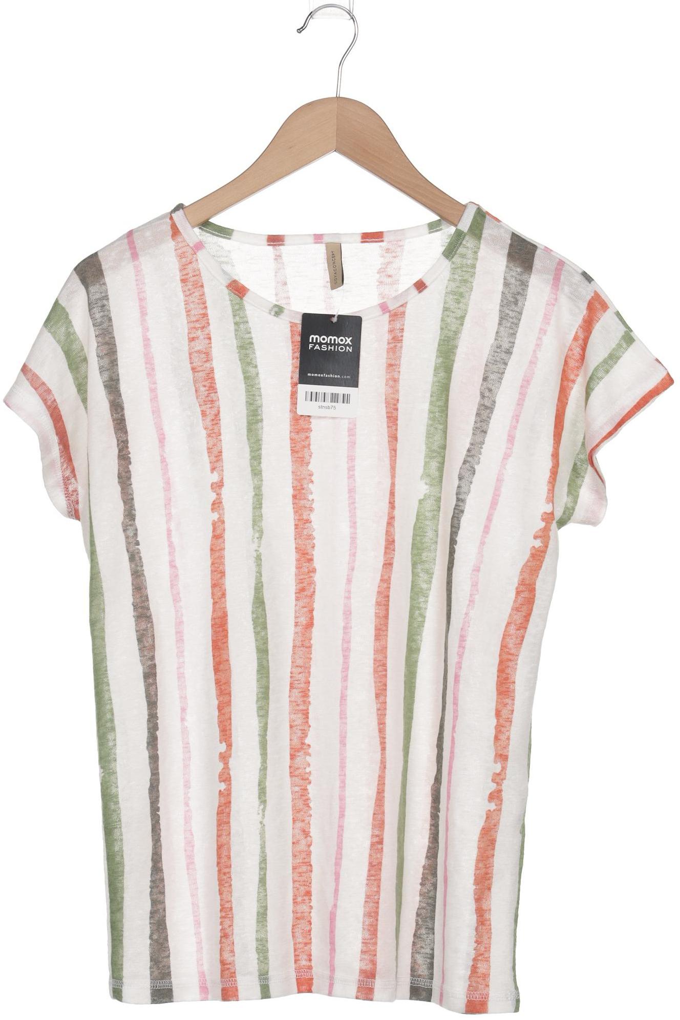 

soyaconcept Damen T-Shirt, weiß, Gr. 36