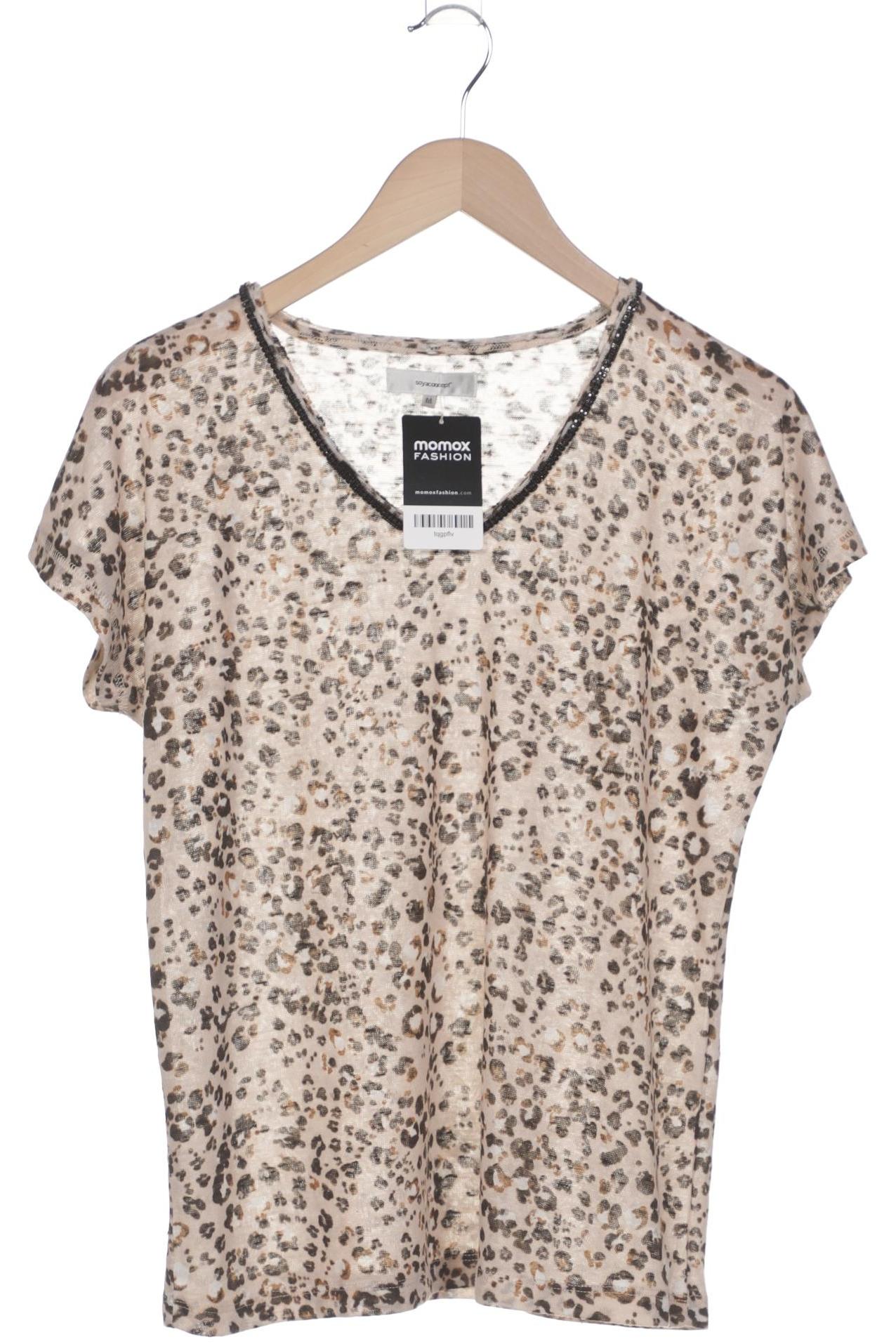

soyaconcept Damen T-Shirt, beige, Gr. 38