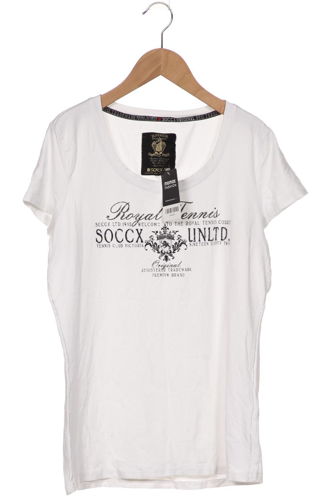 

soyaconcept Damen T-Shirt, weiß, Gr. 42