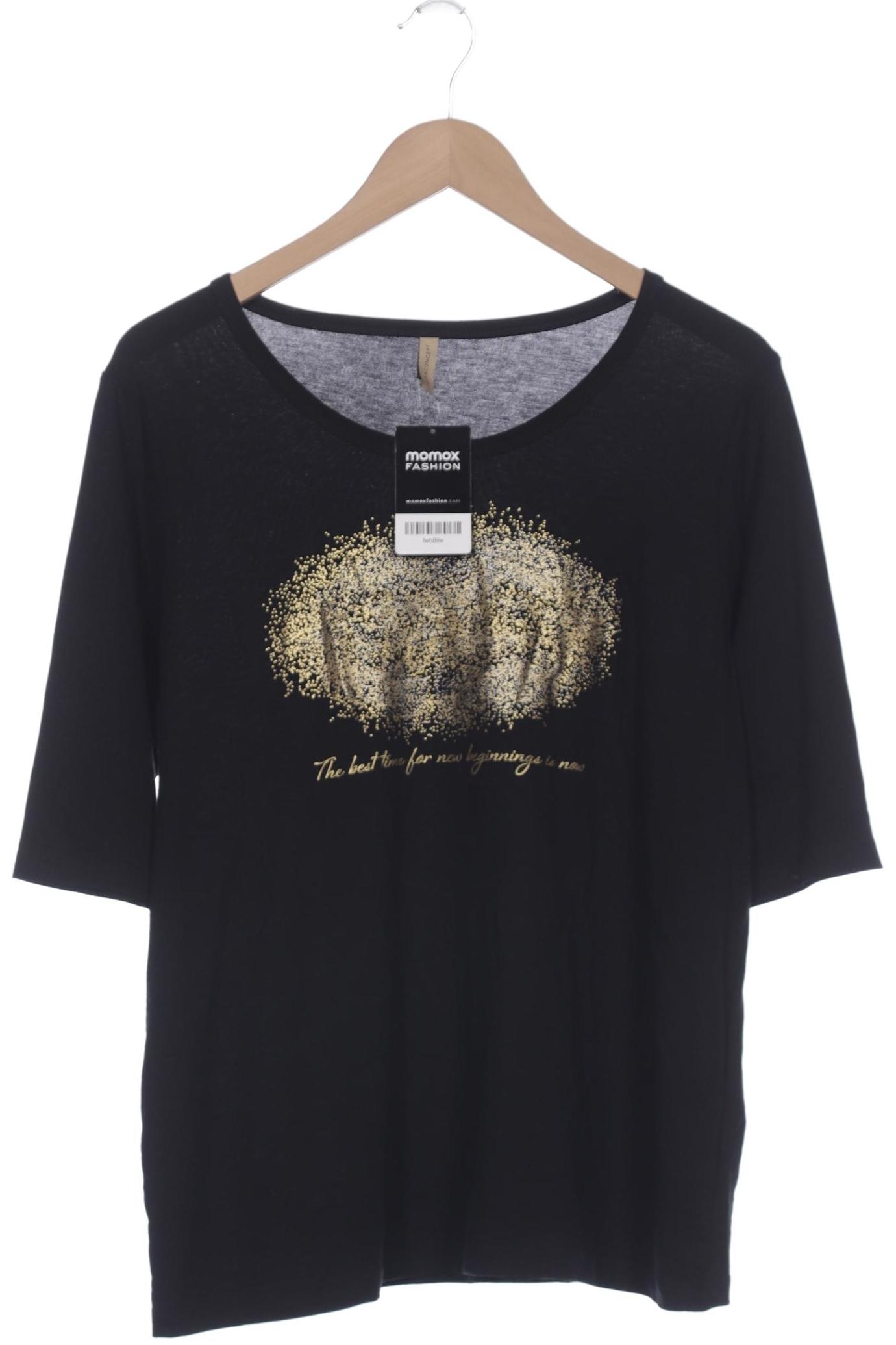 

soyaconcept Damen T-Shirt, schwarz, Gr. 44