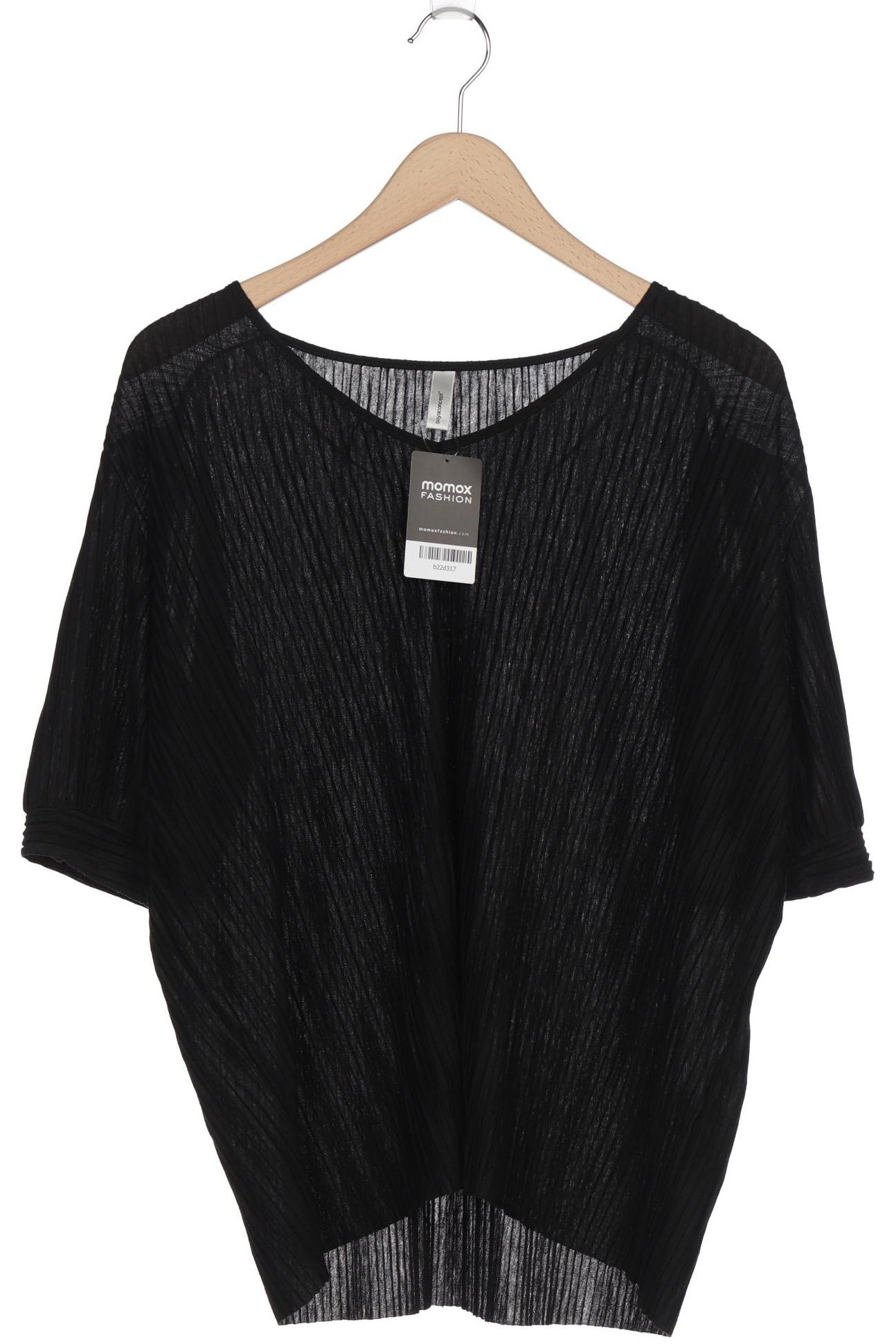 

soyaconcept Damen T-Shirt, schwarz, Gr. 42