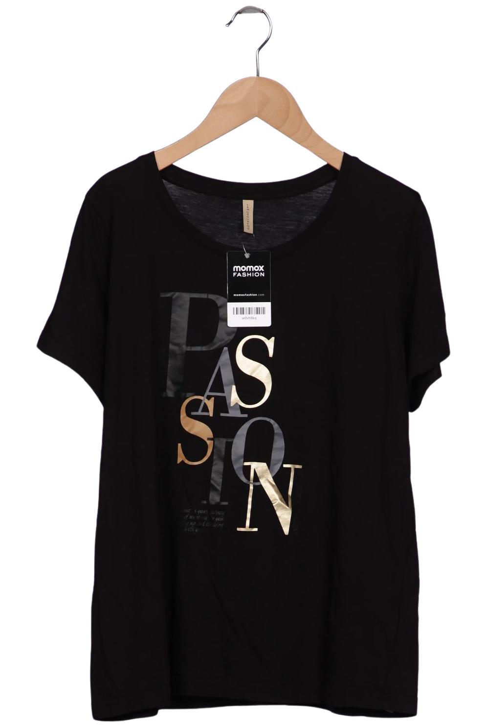 

soyaconcept Damen T-Shirt, schwarz, Gr. 42