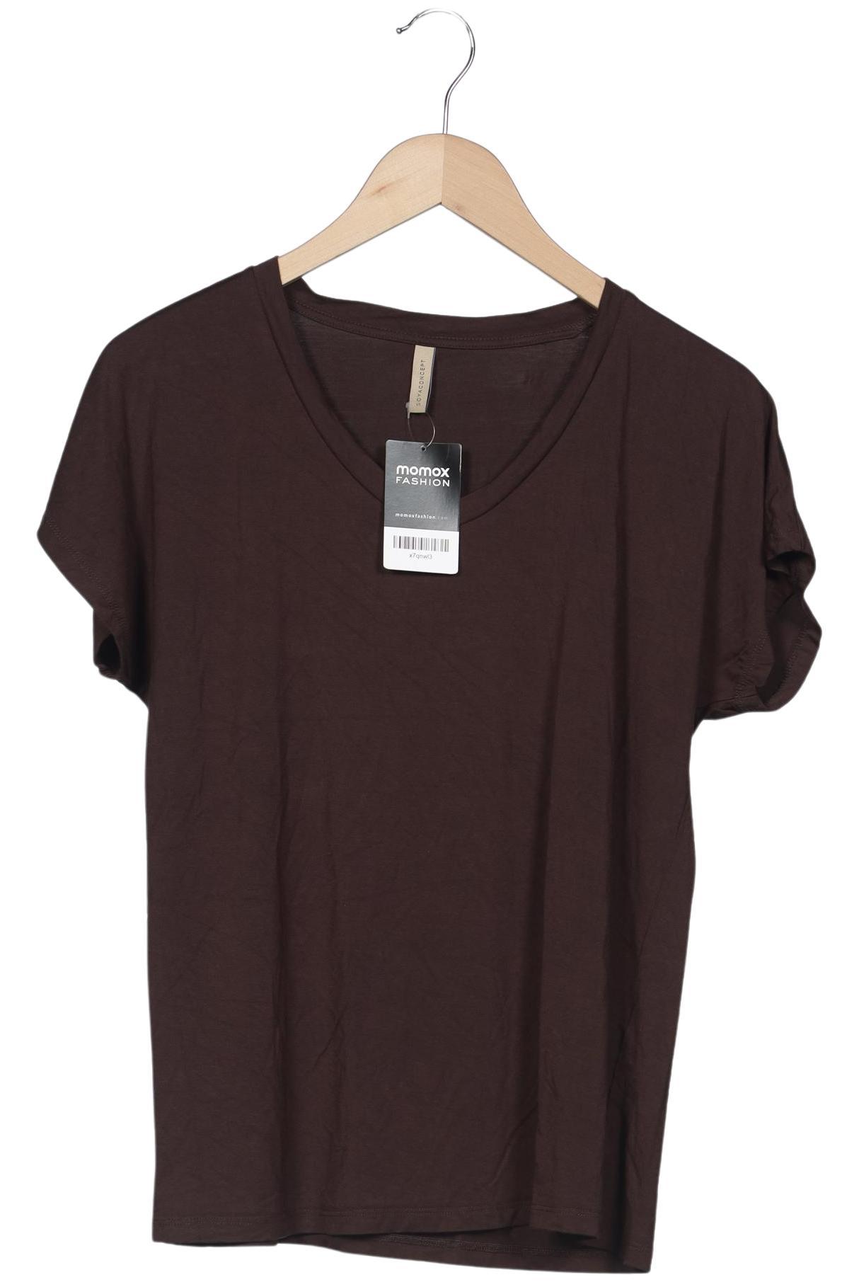 

soyaconcept Damen T-Shirt, braun, Gr. 36