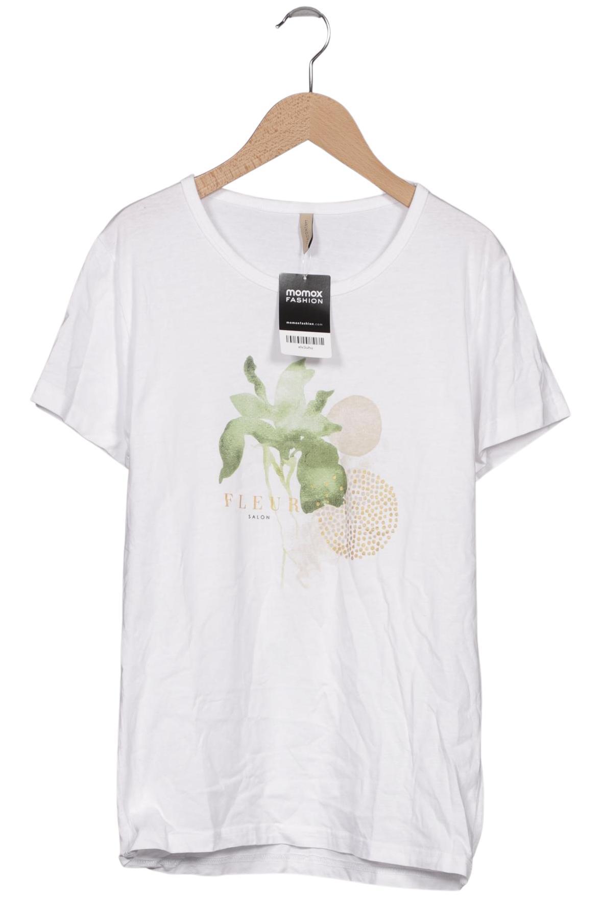 

soyaconcept Damen T-Shirt, weiß, Gr. 36