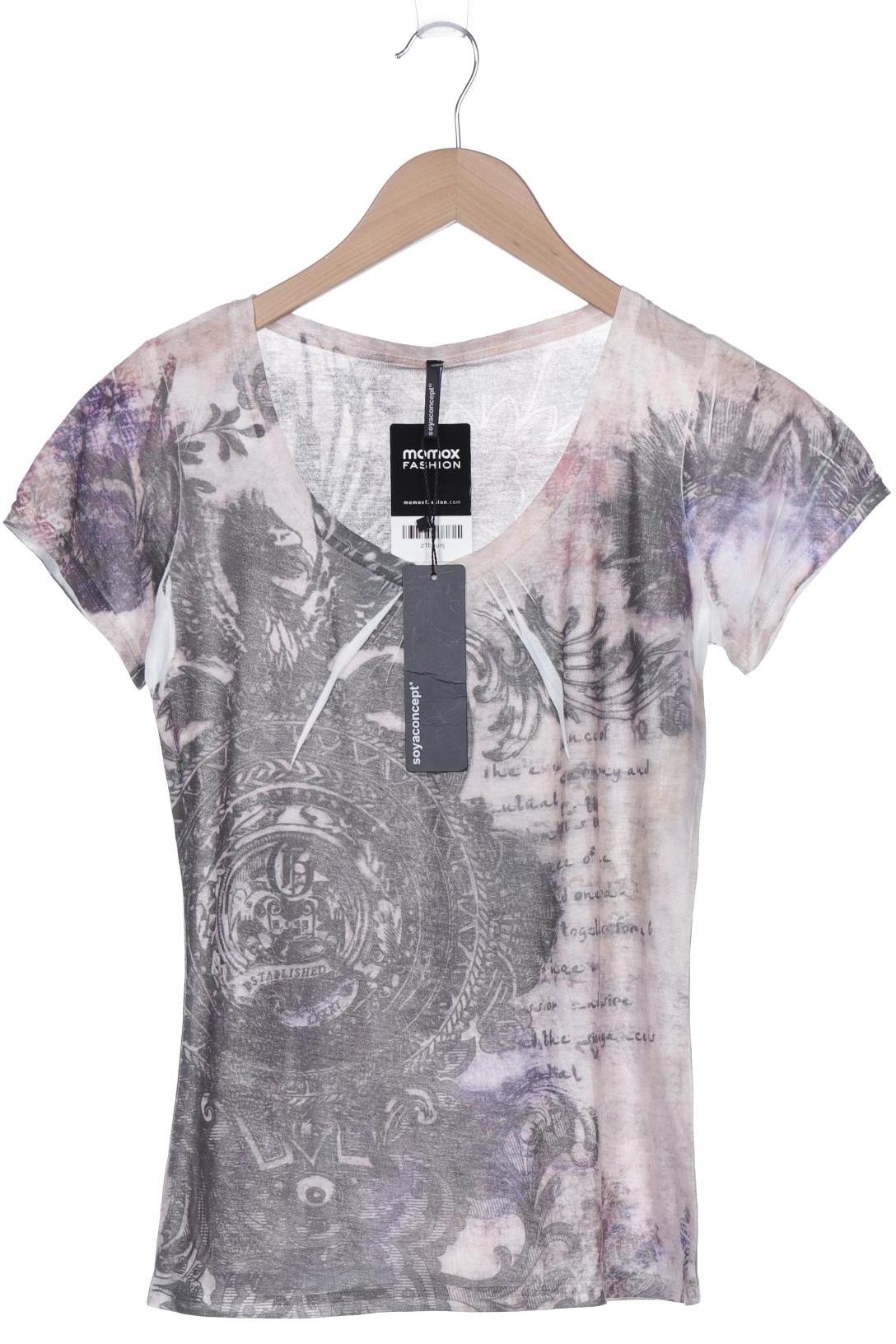 

soyaconcept Damen T-Shirt, grün, Gr. 36