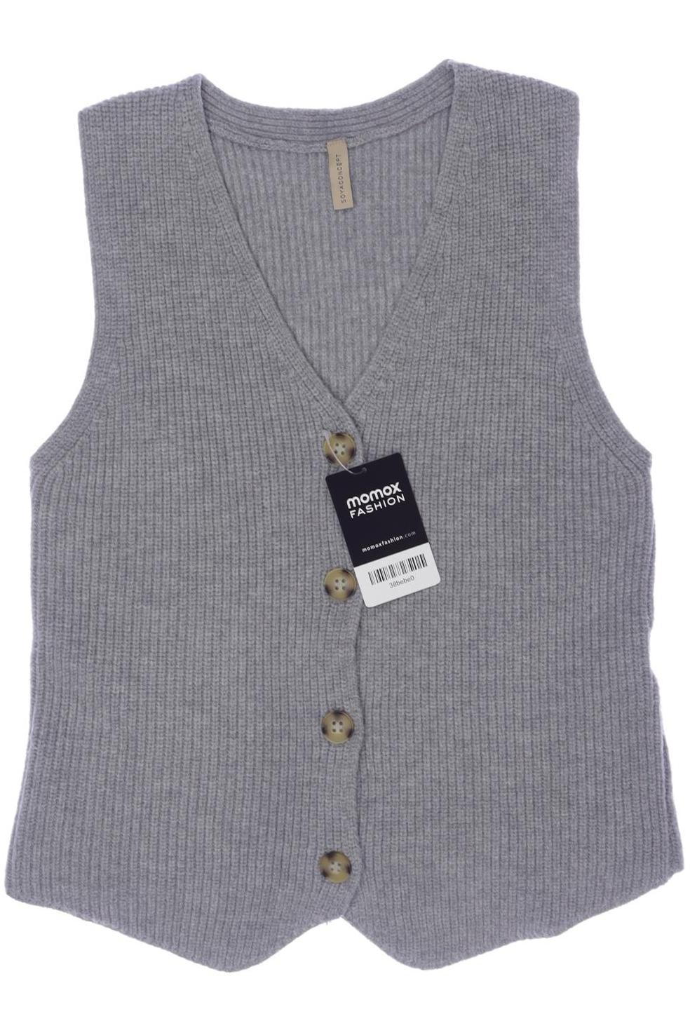 

soyaconcept Damen Weste, grau, Gr. 36