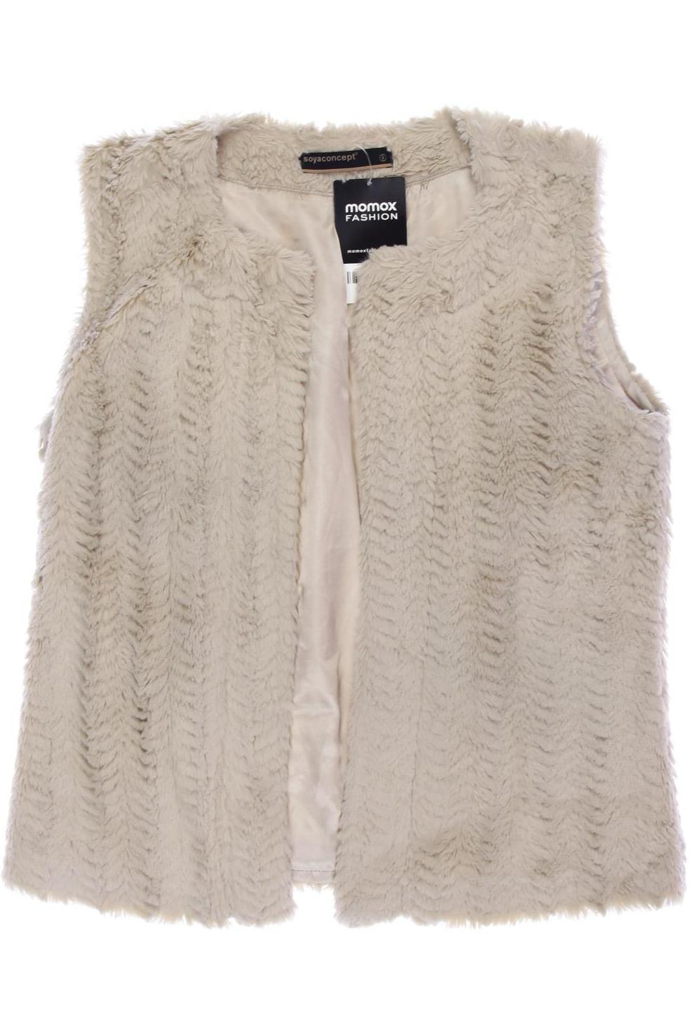 

soyaconcept Damen Weste, beige, Gr. 36