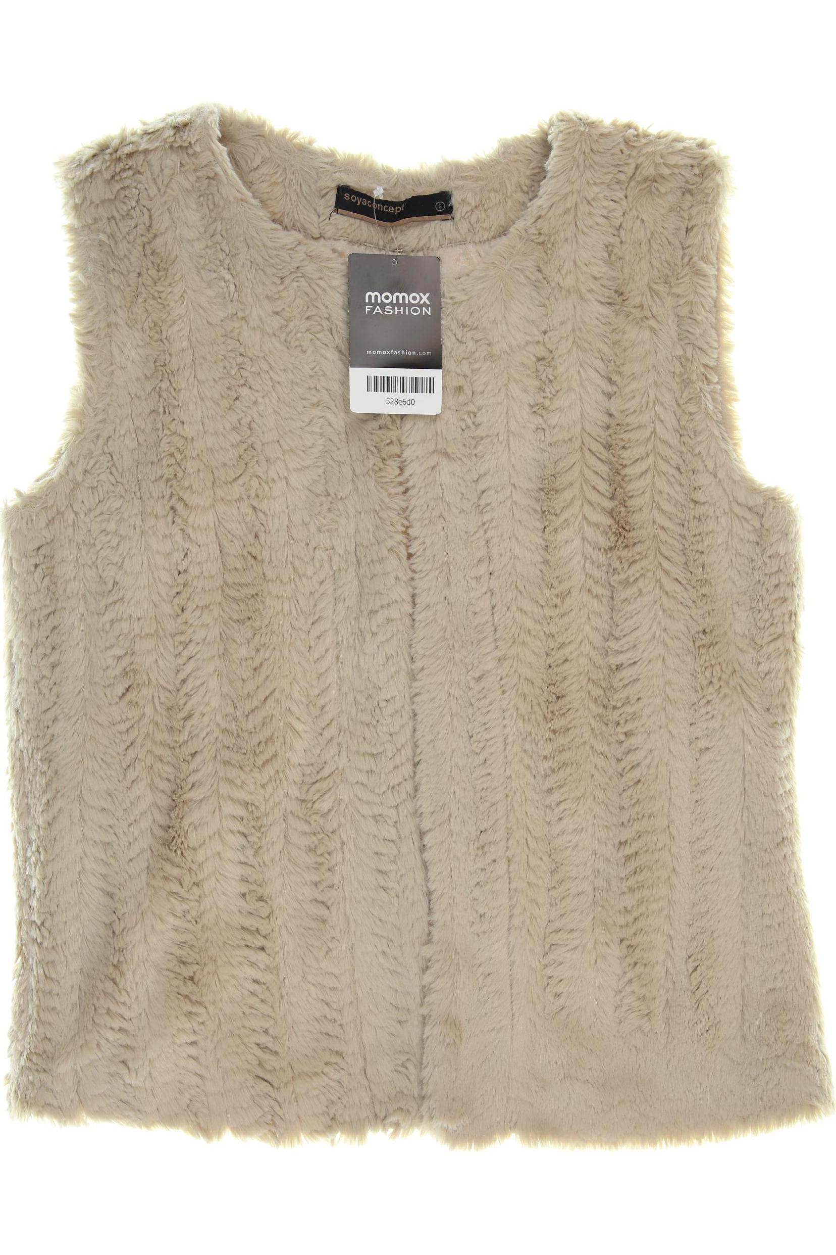 

soyaconcept Damen Weste, beige, Gr. 36