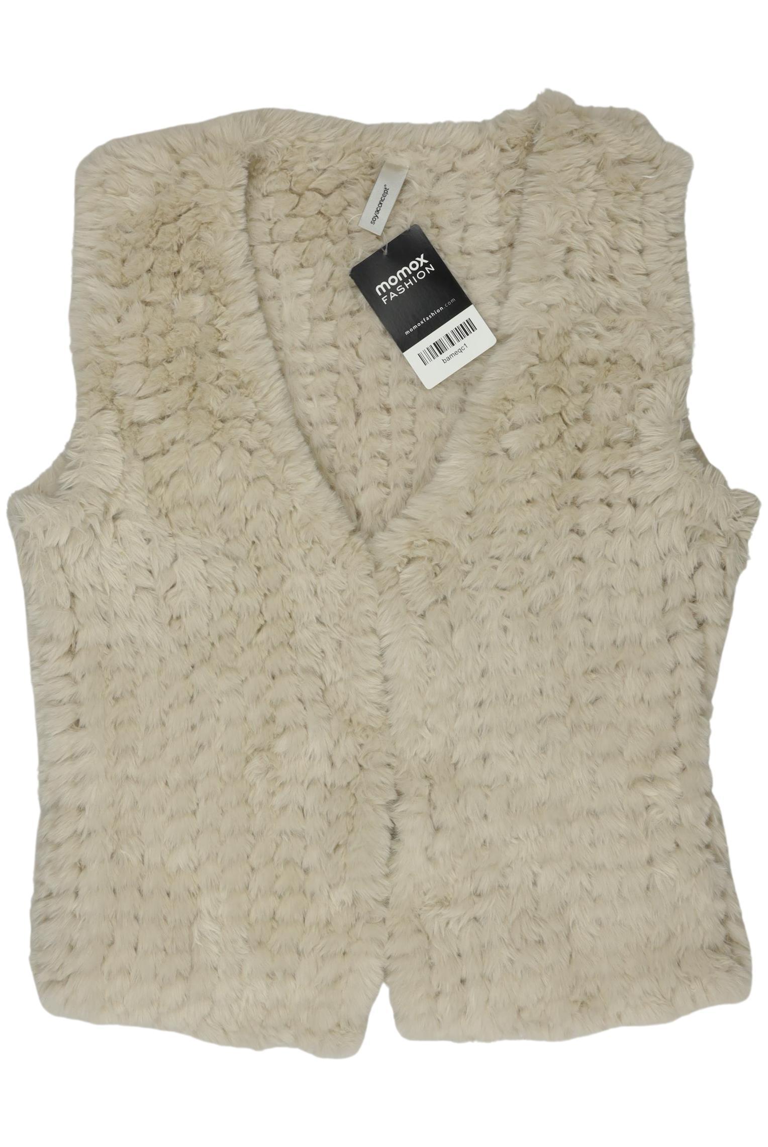 

soyaconcept Damen Weste, beige, Gr. 34