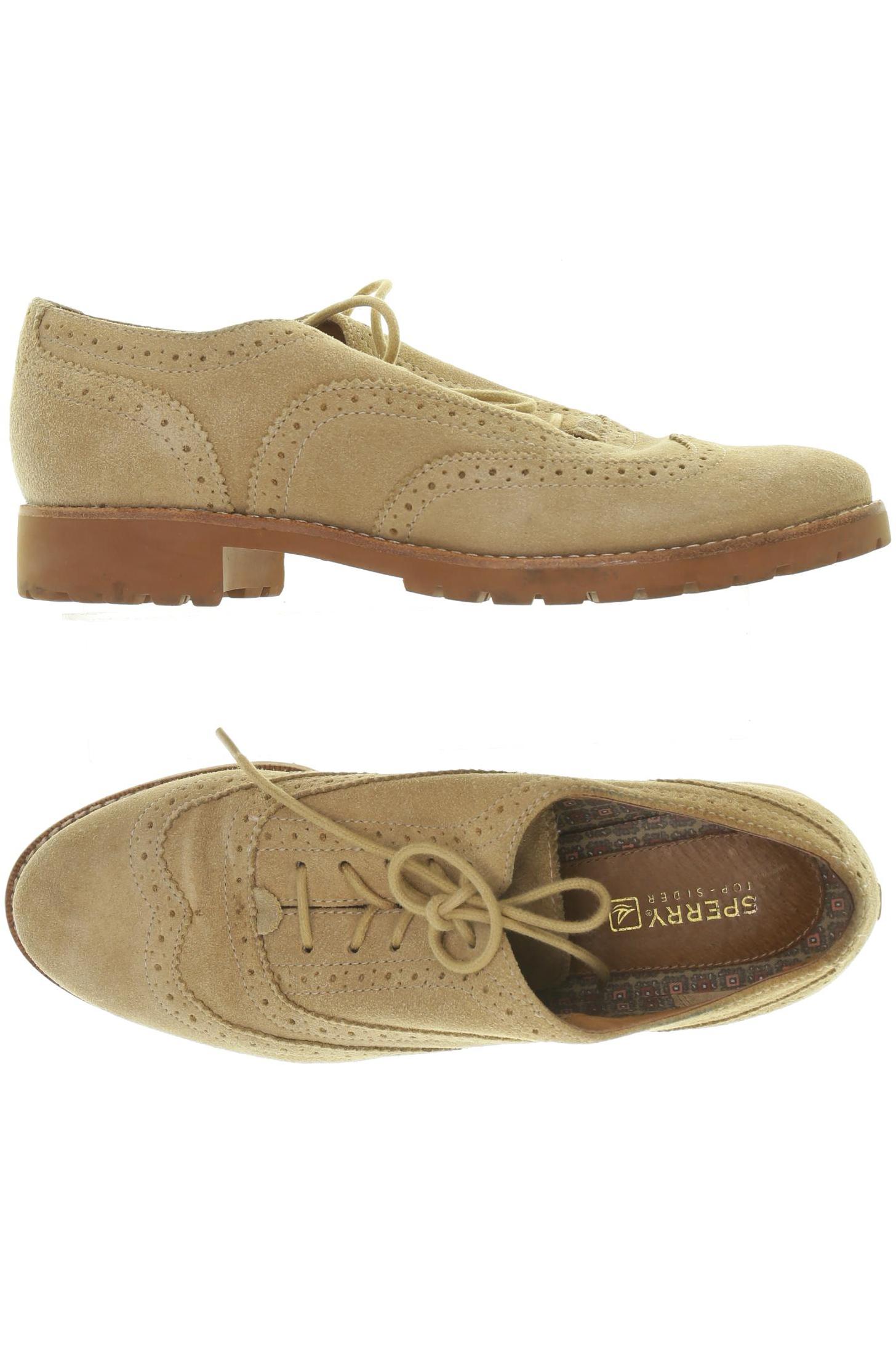 

Sperry Top Sider Damen Halbschuh, beige, Gr. 7