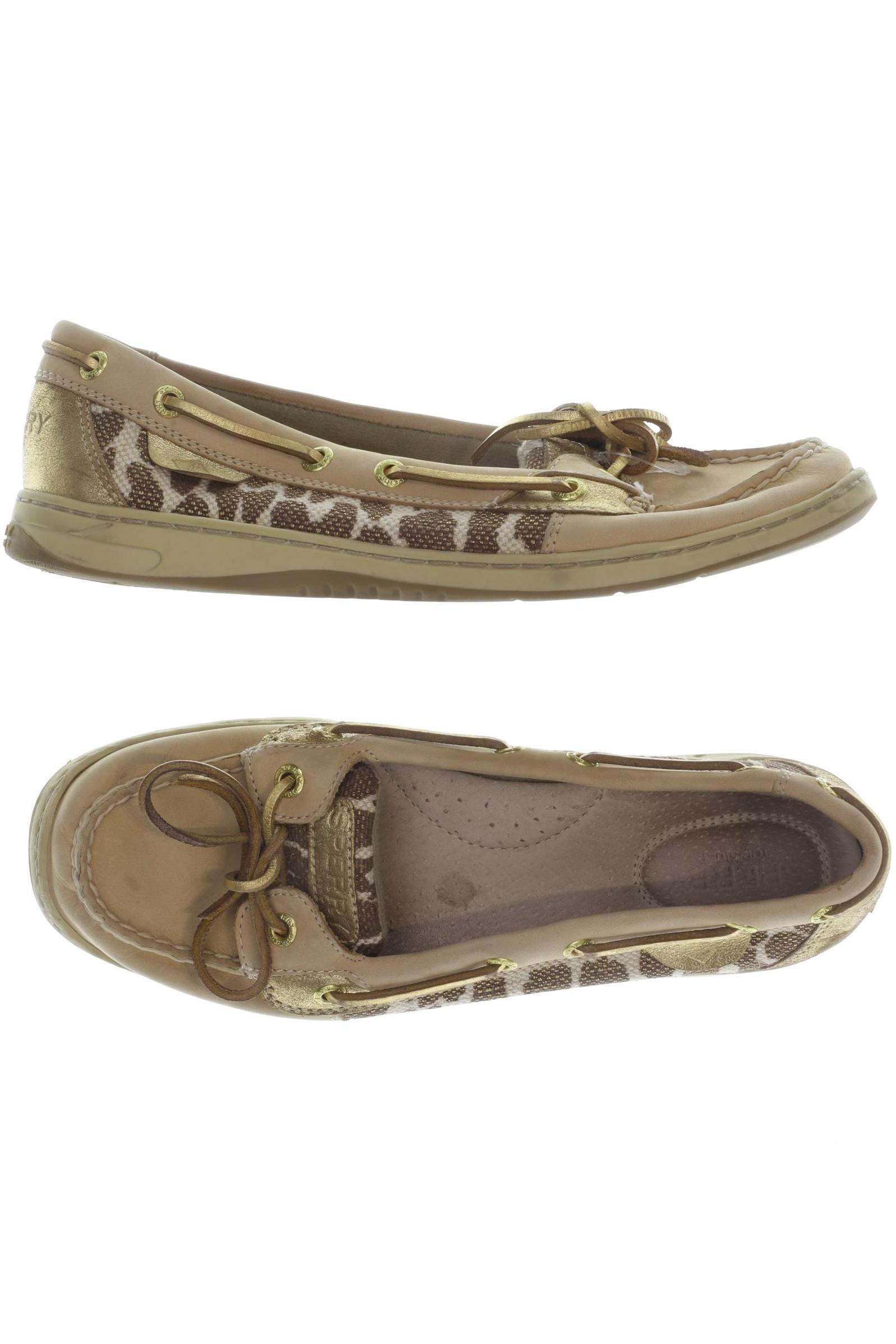 

Sperry Top Sider Damen Halbschuh, beige, Gr. 8