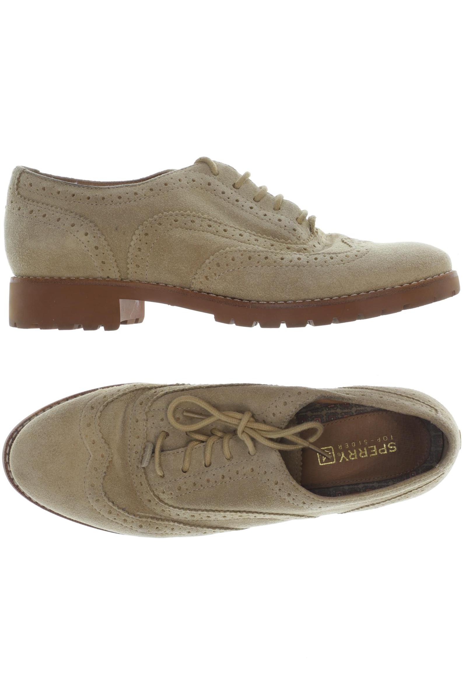 

Sperry Top Sider Damen Halbschuh, beige, Gr. 6.5