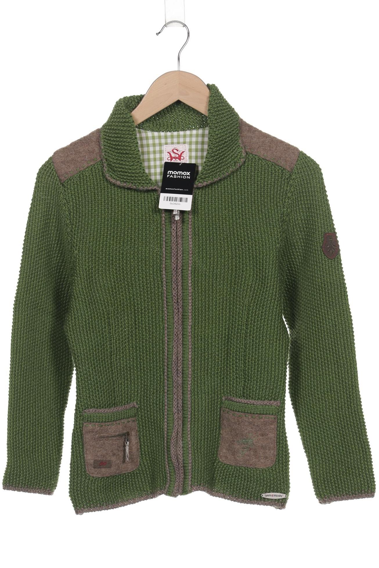 

Spieth Wensky Damen Strickjacke, grün, Gr. 36