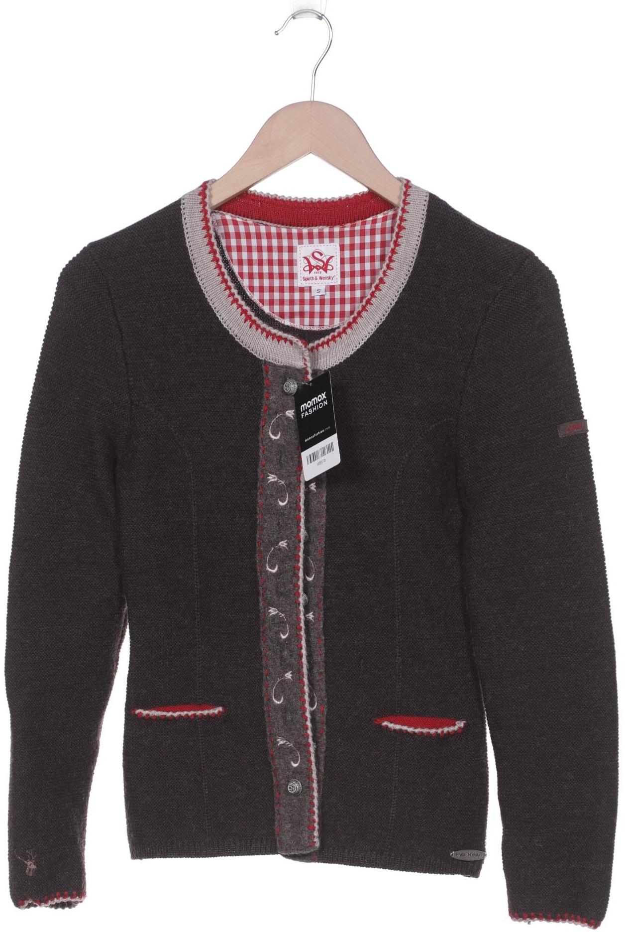 

Spieth Wensky Damen Strickjacke, braun, Gr. 36