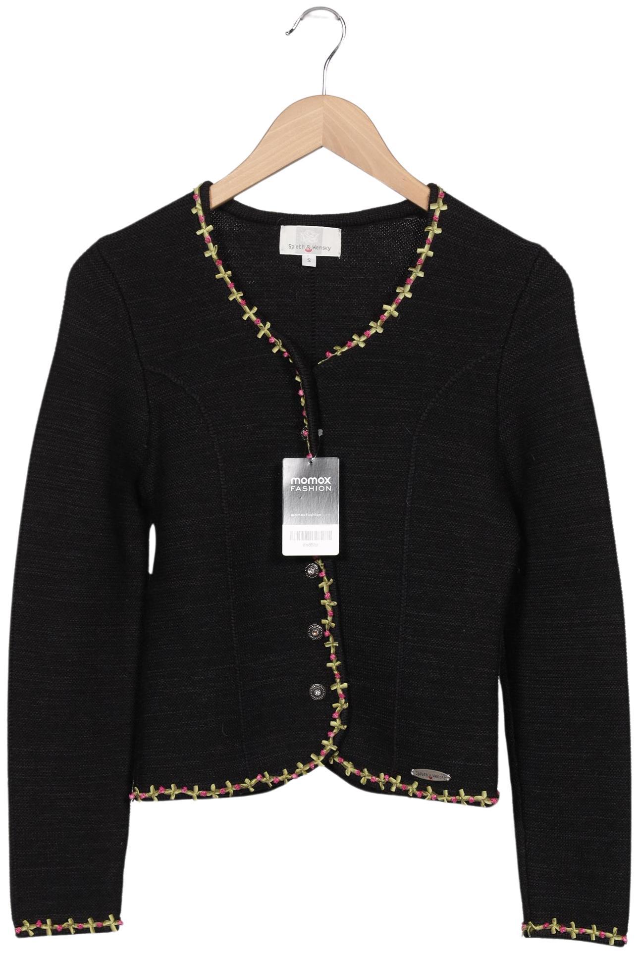 

Spieth Wensky Damen Strickjacke, schwarz, Gr. 36