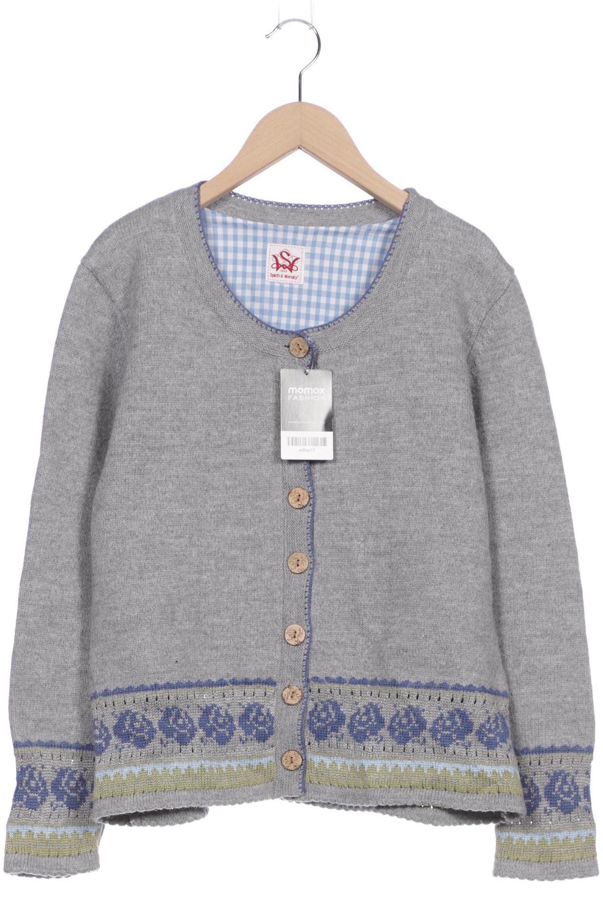 

Spieth Wensky Damen Strickjacke, grau, Gr. 44