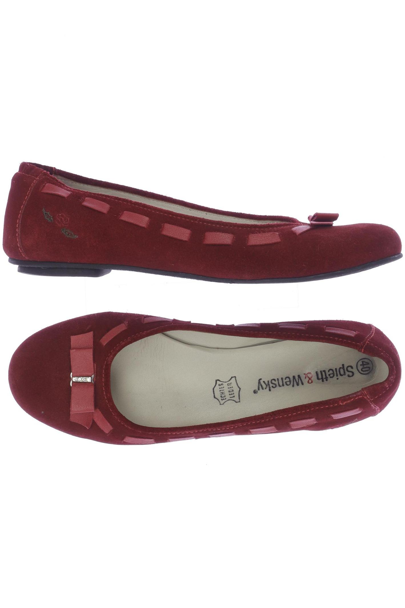 

Spieth Wensky Damen Ballerinas, bordeaux, Gr. 40