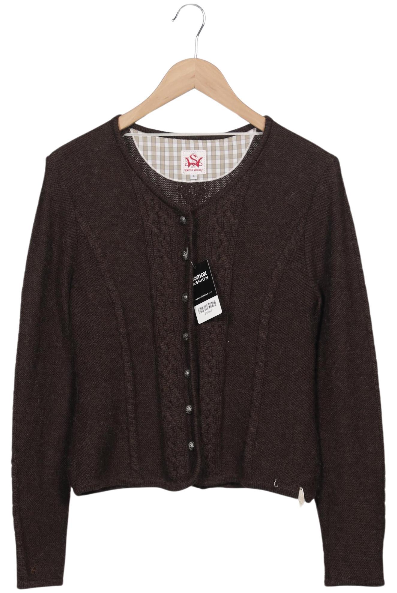 

Spieth Wensky Damen Strickjacke, braun, Gr. 42