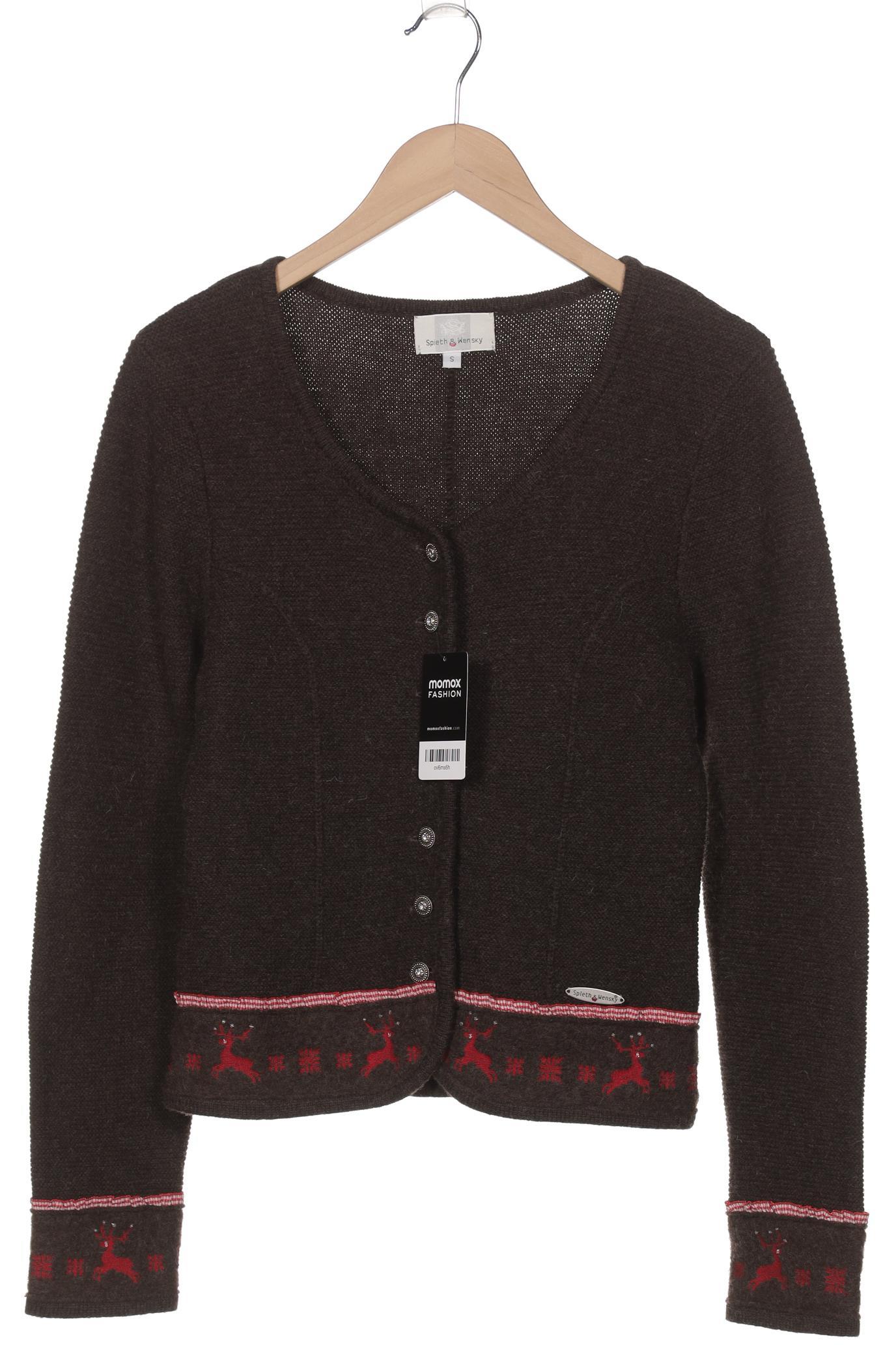

Spieth Wensky Damen Strickjacke, braun, Gr. 36