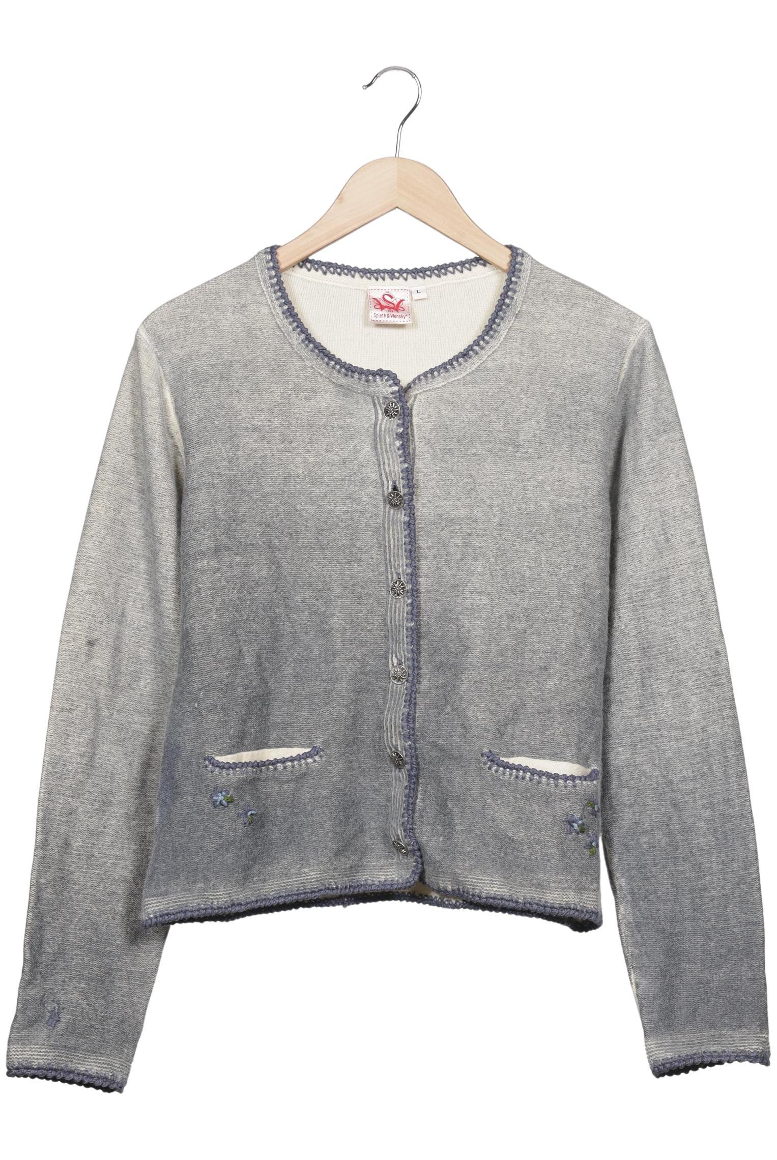 

Spieth Wensky Damen Strickjacke, grau, Gr. 42