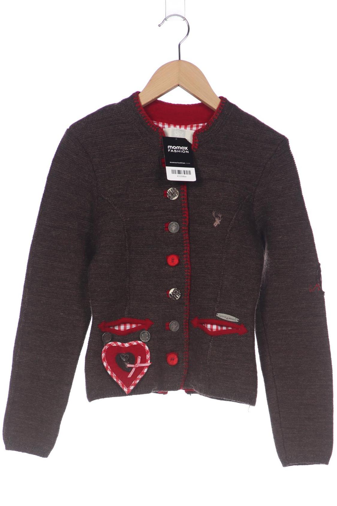 

Spieth Wensky Damen Strickjacke, braun, Gr. 36