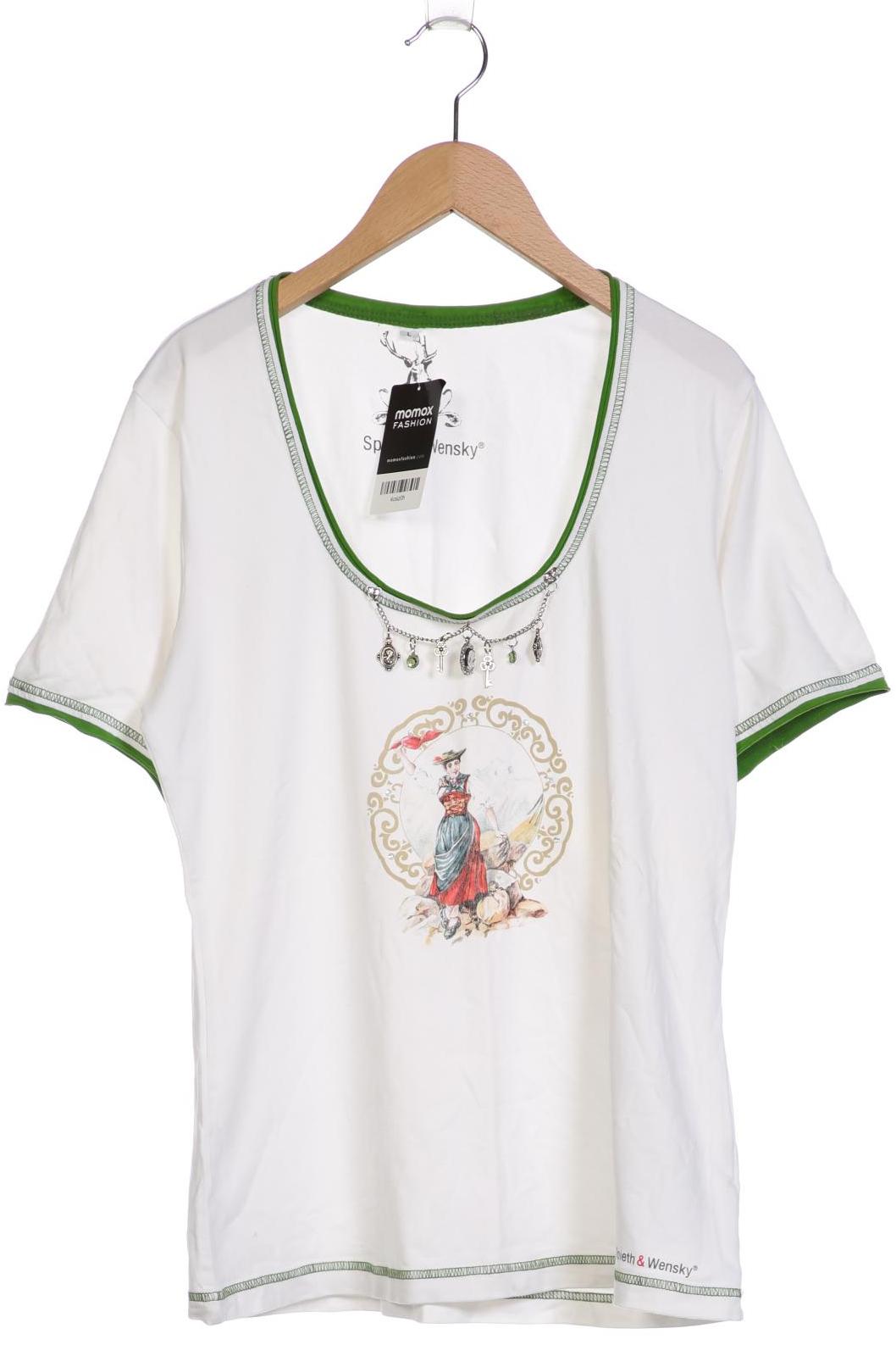

Spieth Wensky Damen T-Shirt, weiß, Gr. 42
