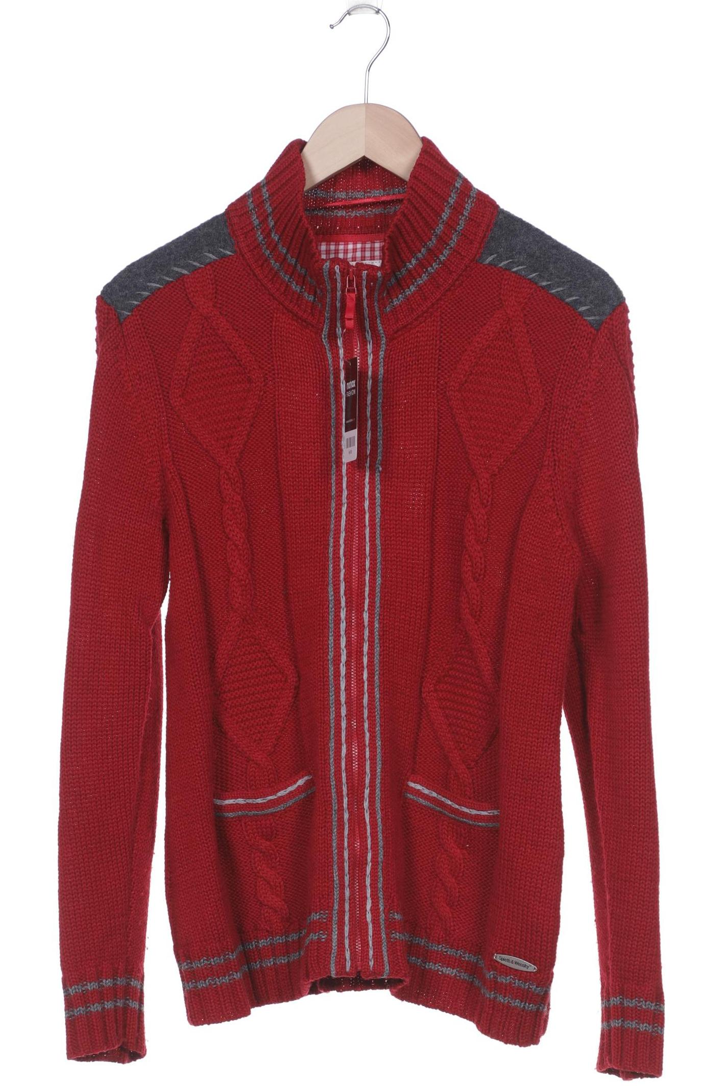 

Spieth Wensky Damen Strickjacke, rot, Gr. 44