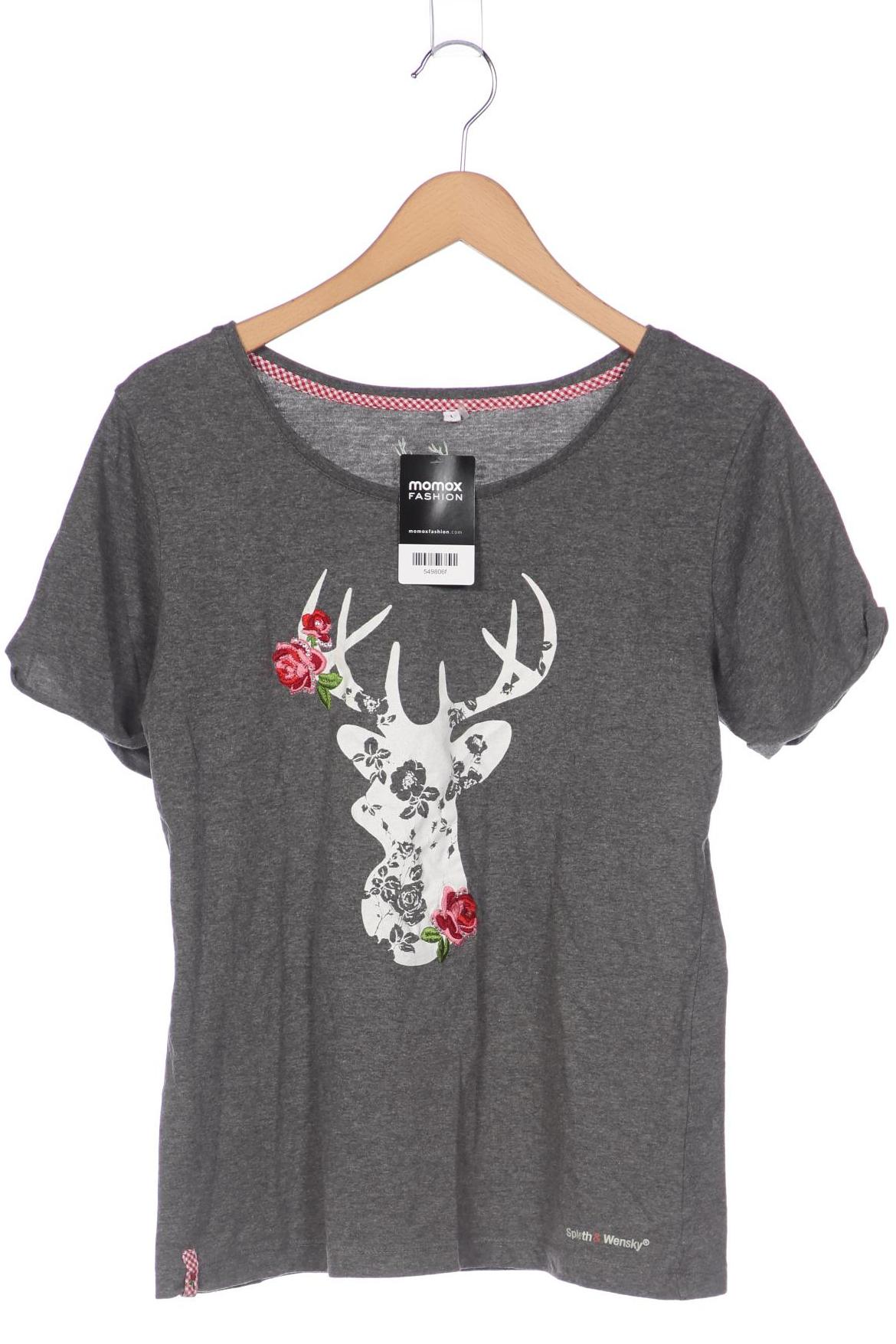 

Spieth Wensky Damen T-Shirt, grau, Gr. 42