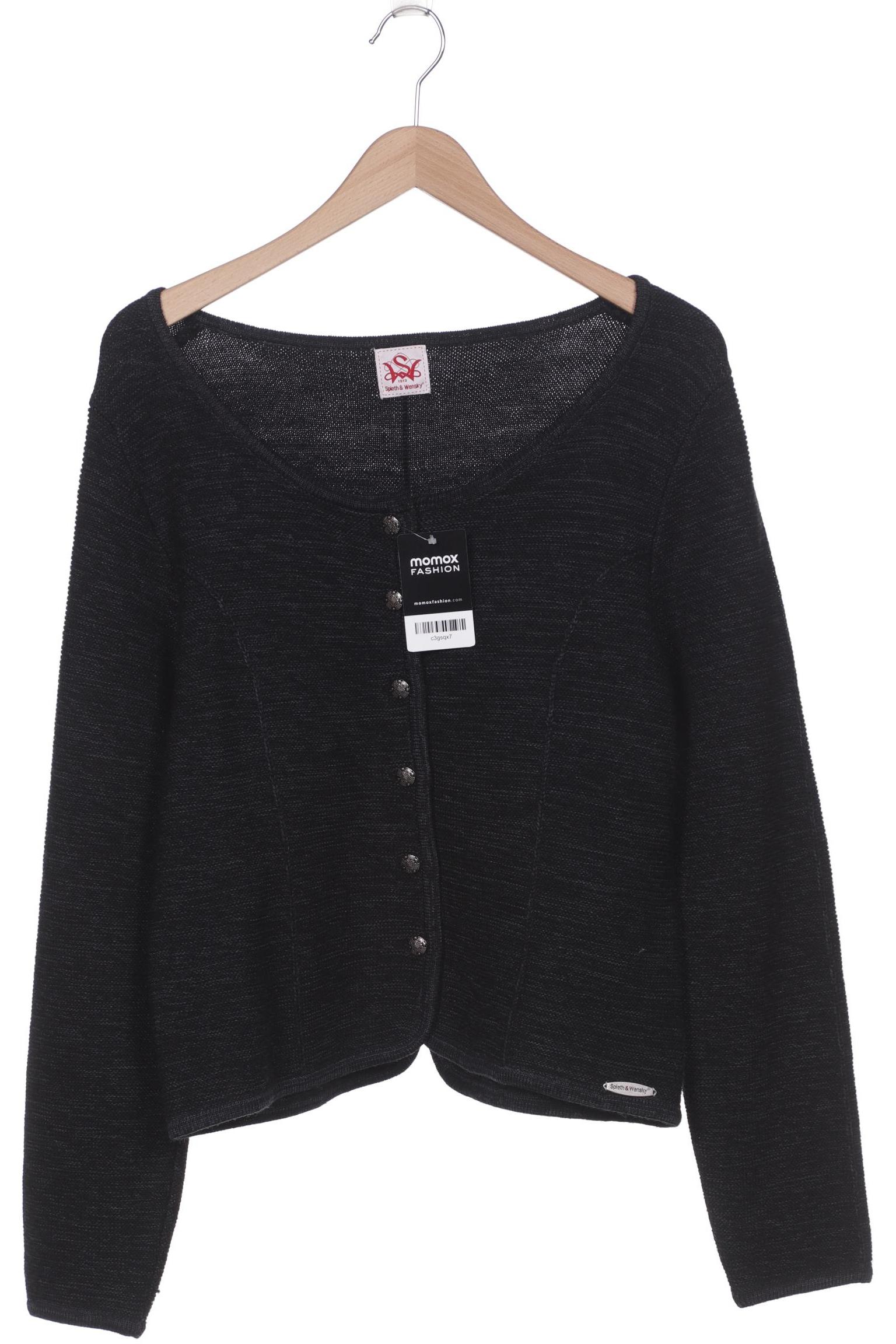 

Spieth Wensky Damen Strickjacke, schwarz, Gr. 42
