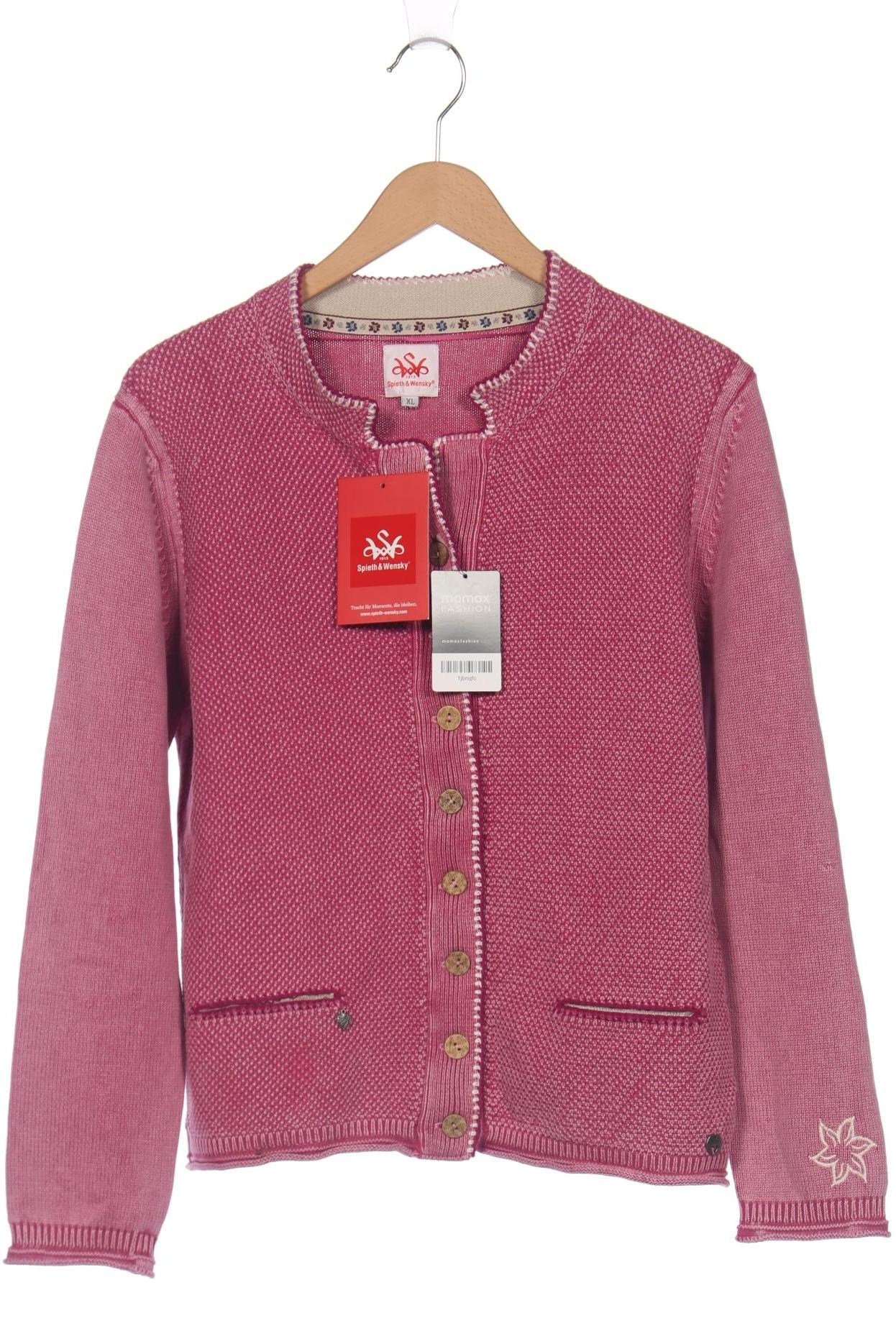 

Spieth Wensky Damen Strickjacke, pink, Gr. 44