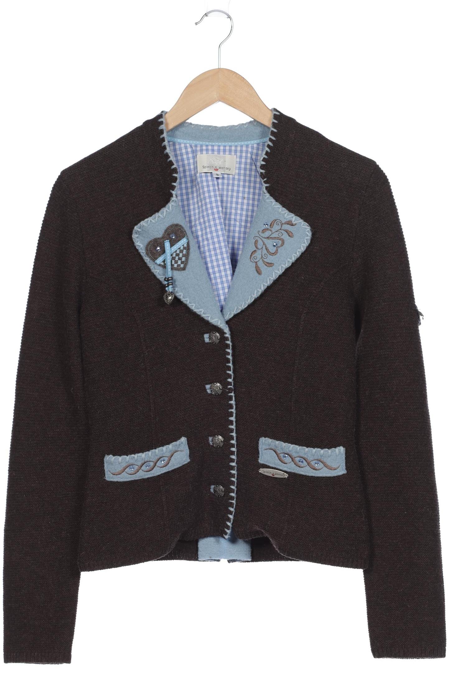 

Spieth Wensky Damen Strickjacke, braun, Gr. 36