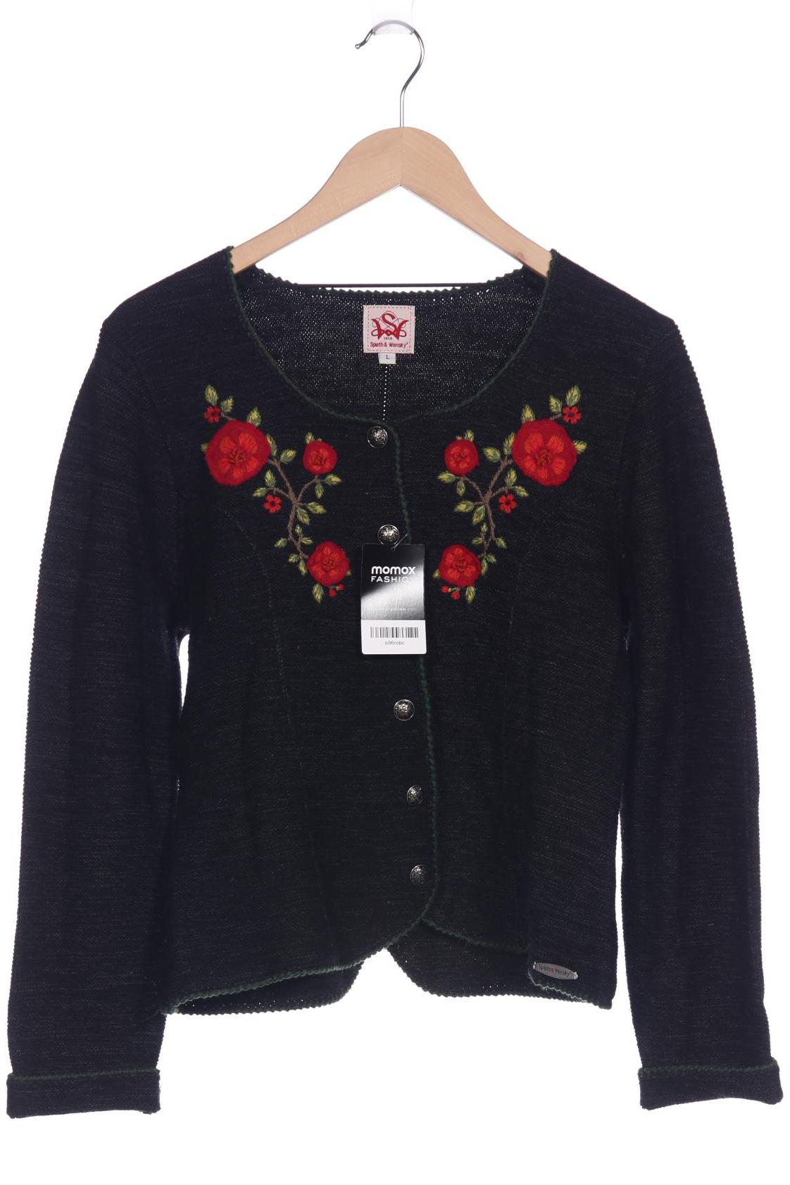 

Spieth Wensky Damen Strickjacke, schwarz, Gr. 42
