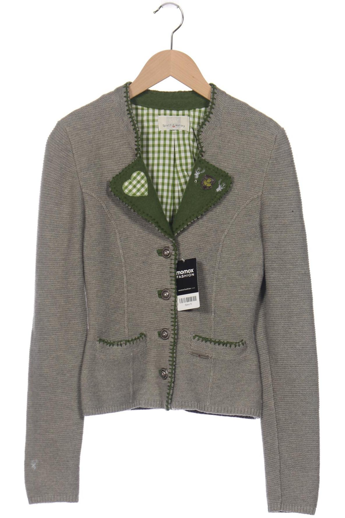 

Spieth Wensky Damen Strickjacke, grau, Gr. 30