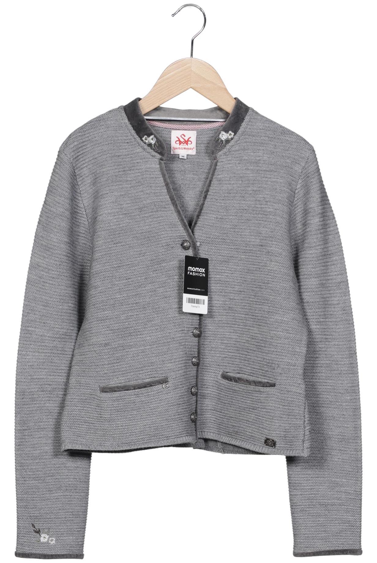 

Spieth Wensky Damen Strickjacke, grau, Gr. 38