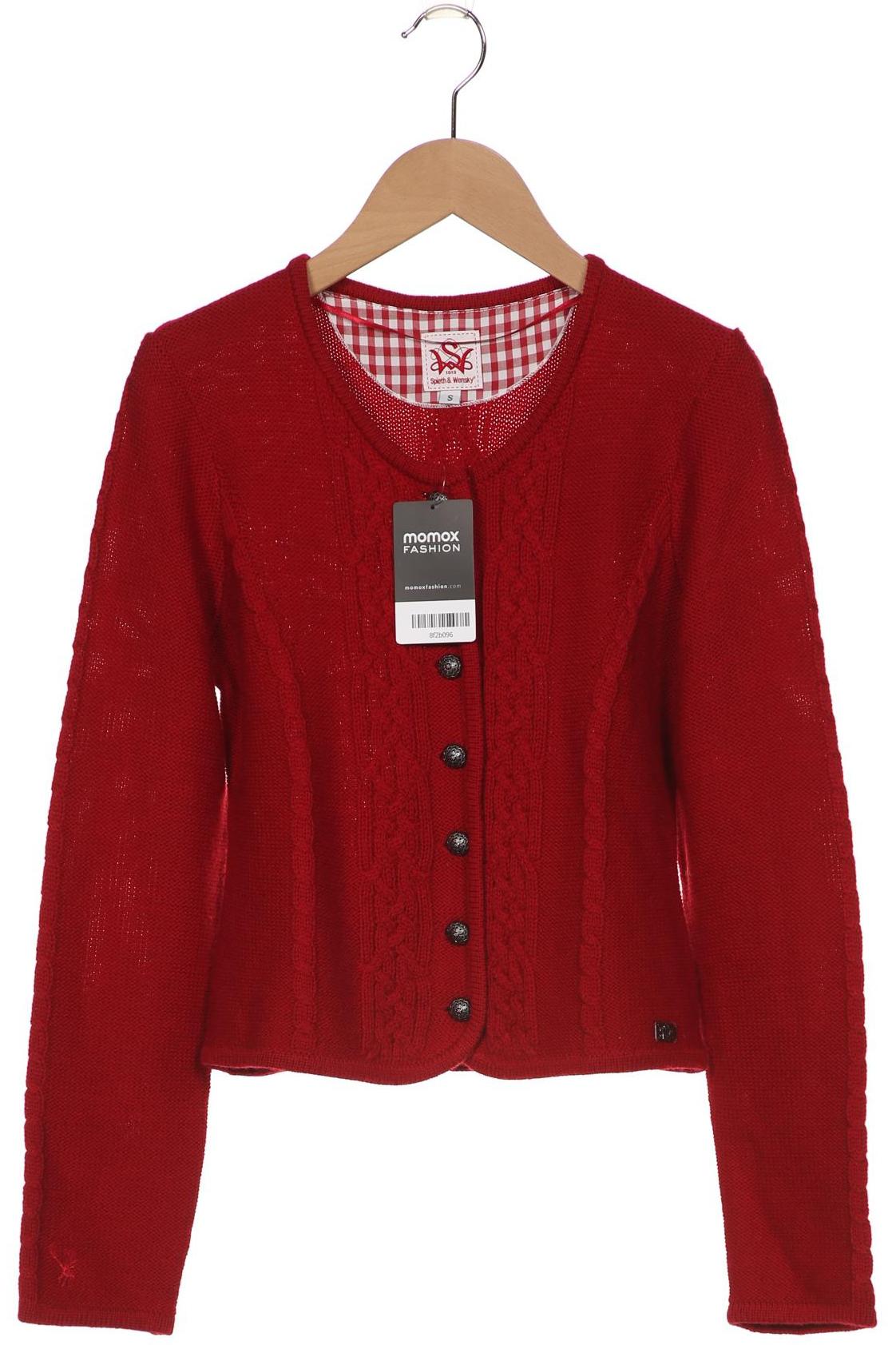 

Spieth Wensky Damen Strickjacke, rot, Gr. 36
