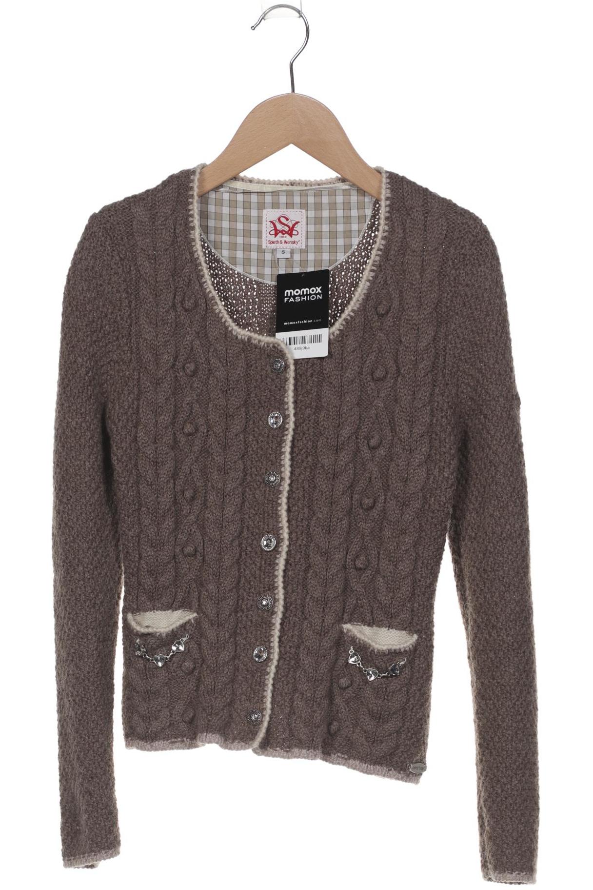

Spieth Wensky Damen Strickjacke, braun, Gr. 36