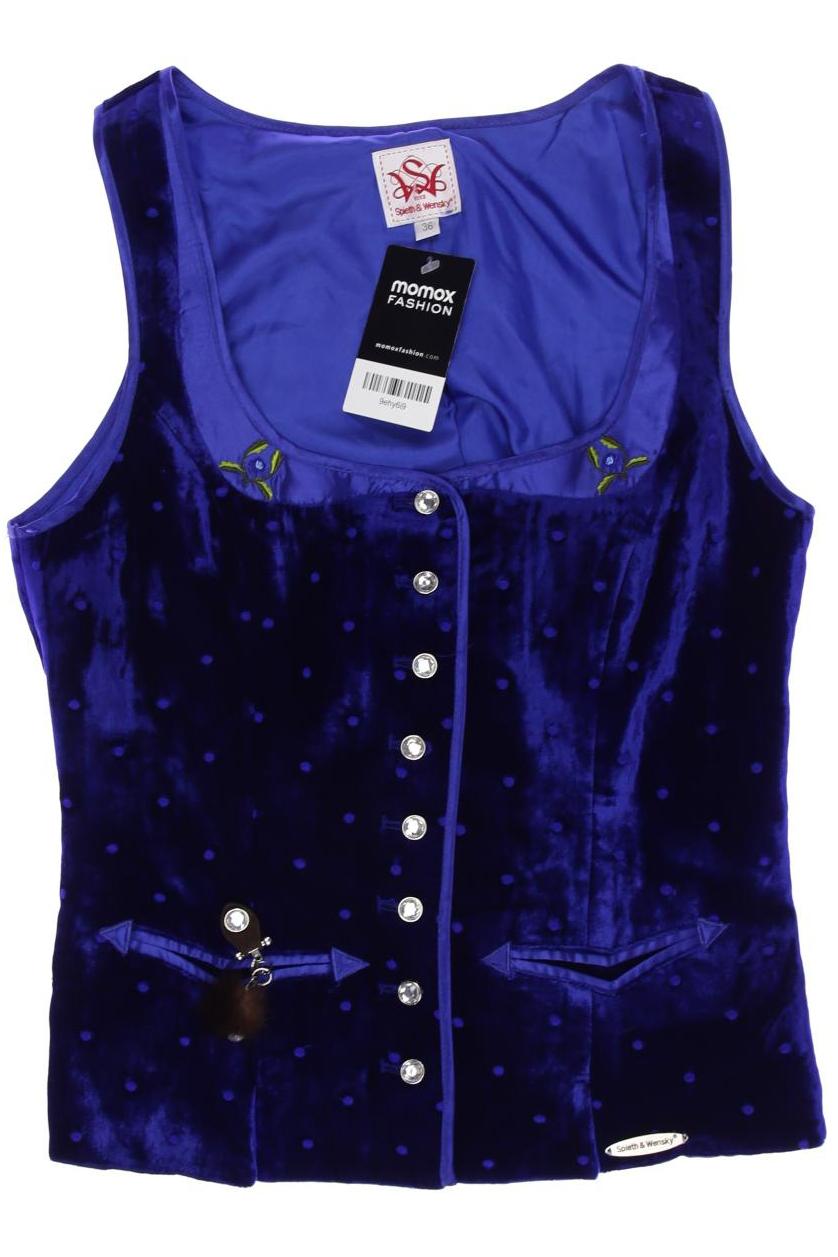 

Spieth Wensky Damen Weste, marineblau, Gr. 36