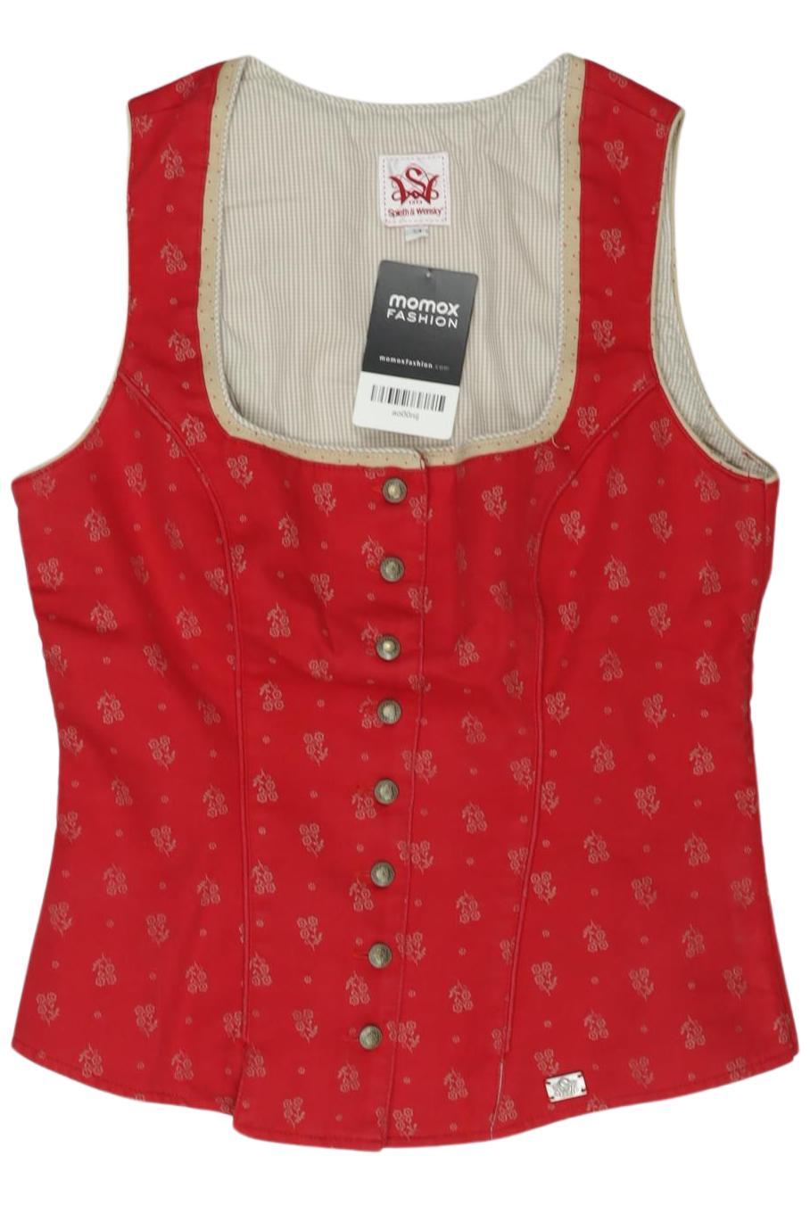 

Spieth Wensky Damen Weste, rot, Gr. 34