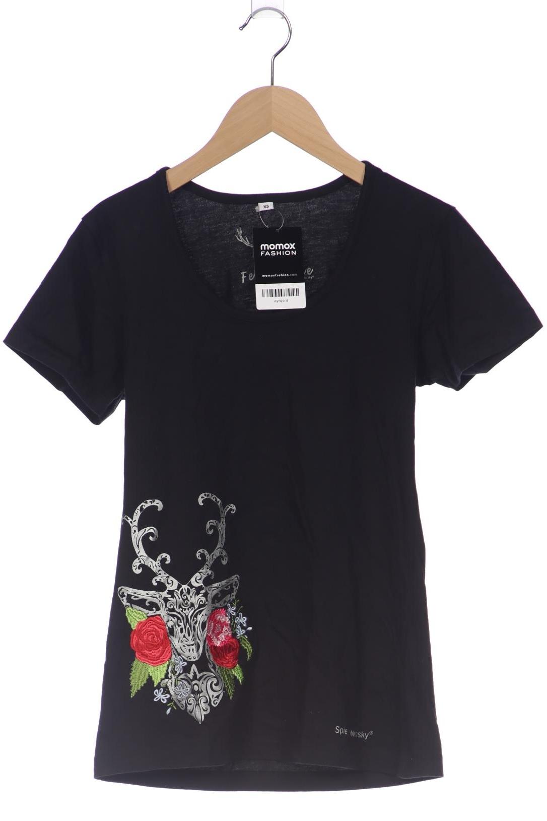 

Spieth Wensky Damen T-Shirt, schwarz, Gr. 34